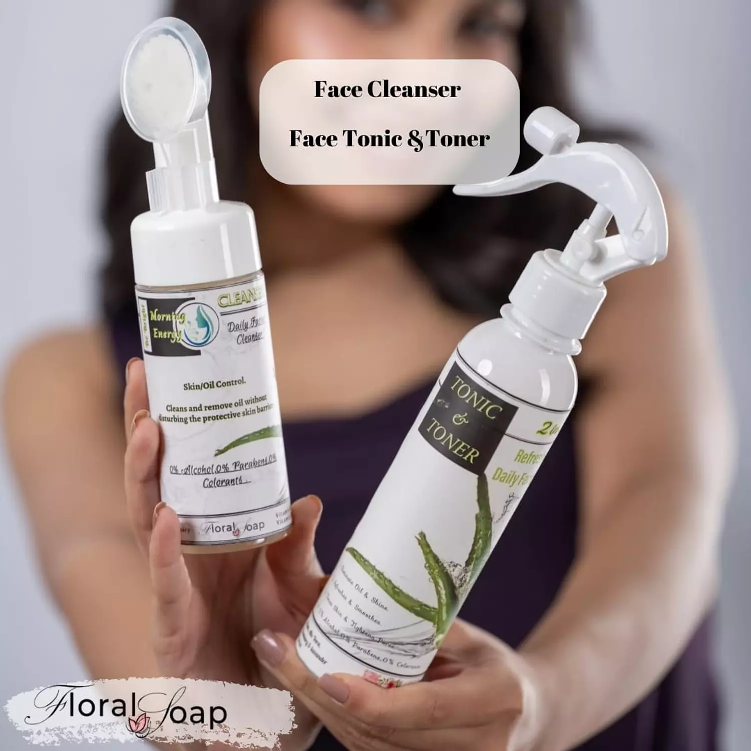 <p><strong>Morning Energy Bundle</strong></p><p>Facial Cleancer &amp; Tonic&amp;Toner</p>