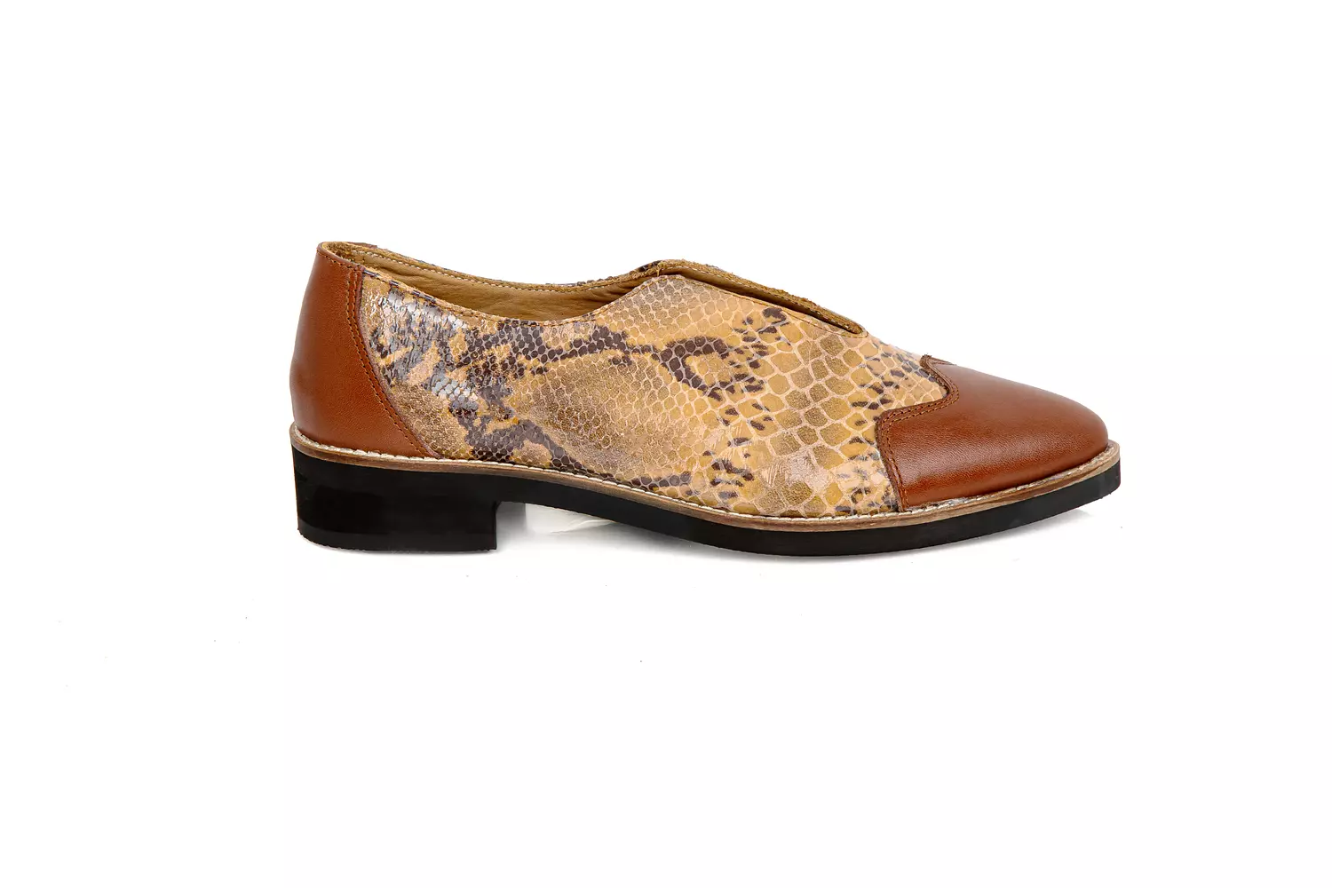 Patterned snake Original Flats 2