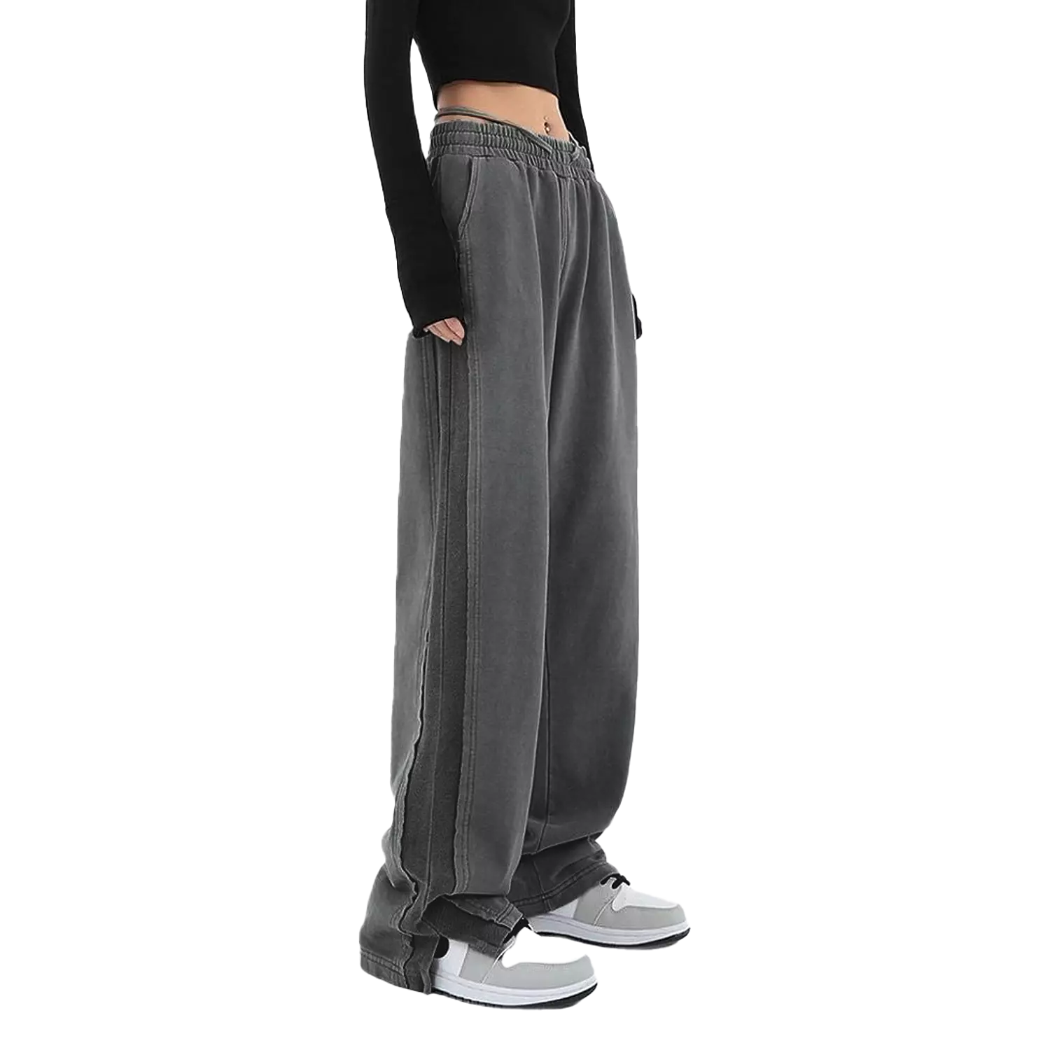 WIDE LEG SWEATPANT 3