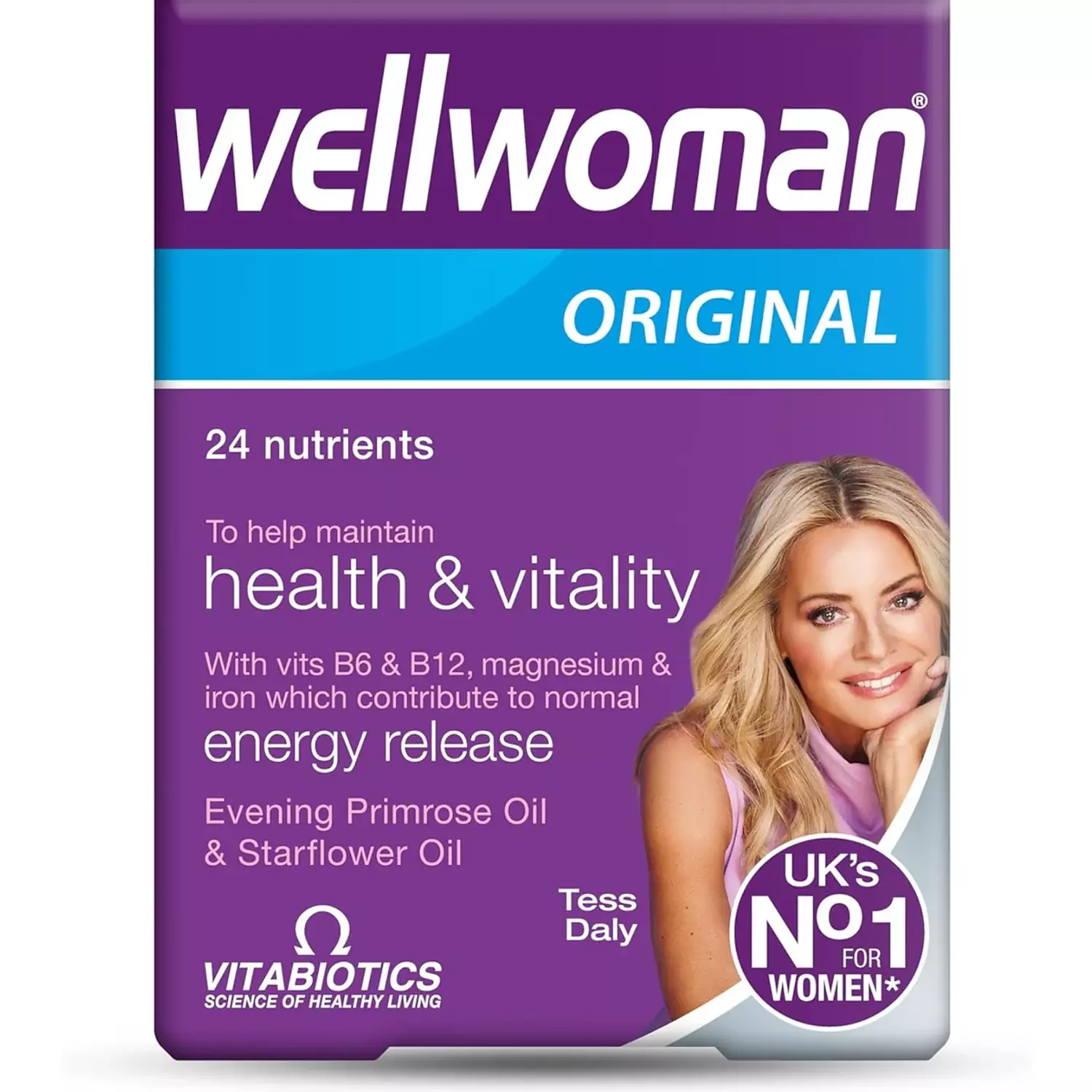 Wellwoman Original Formula Multivitamin Beauty Tablets, 30 tablets (Made in UK) hover image