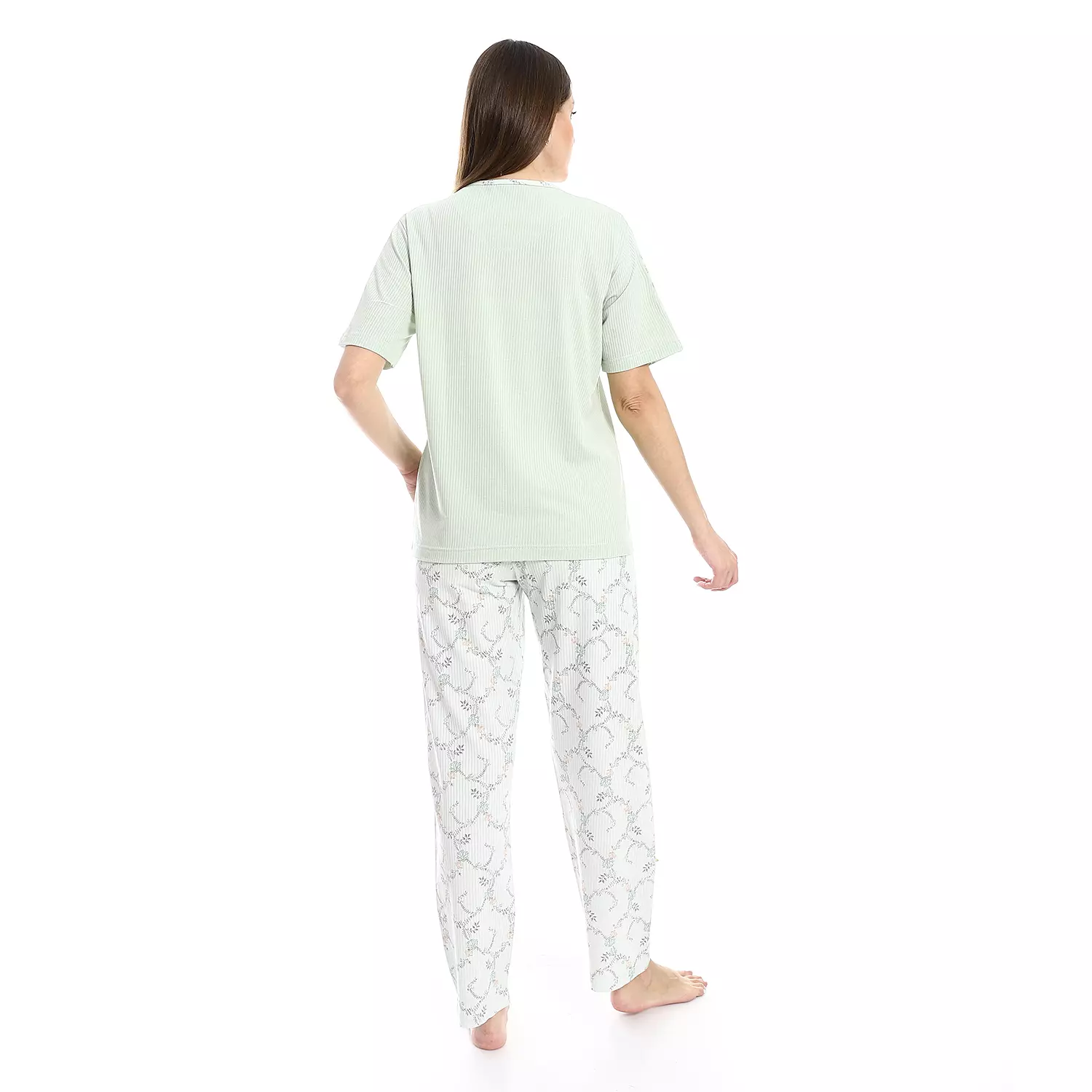 Women Smart PJ - 2608 - Mint 4