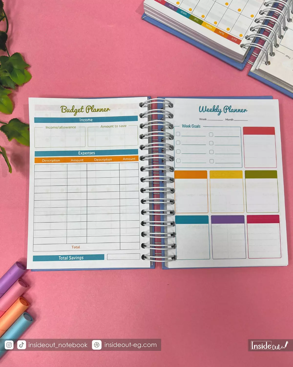 Planner - Blue thoughts  3