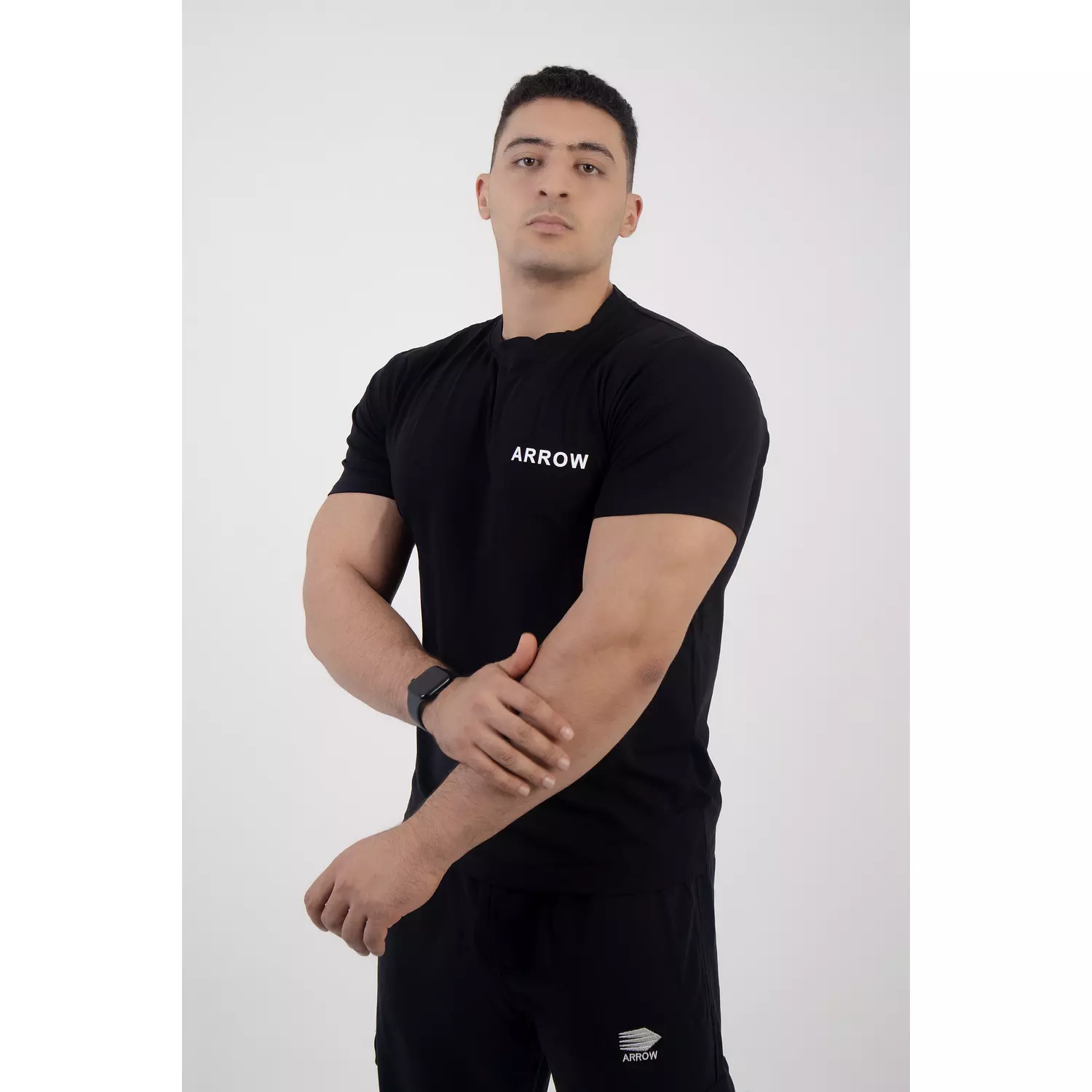 Fitted Black T-Shirt  1