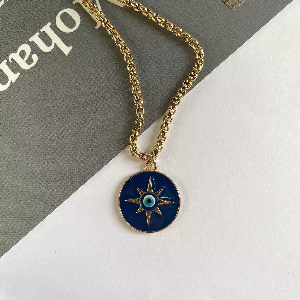 Blue EYE Necklace