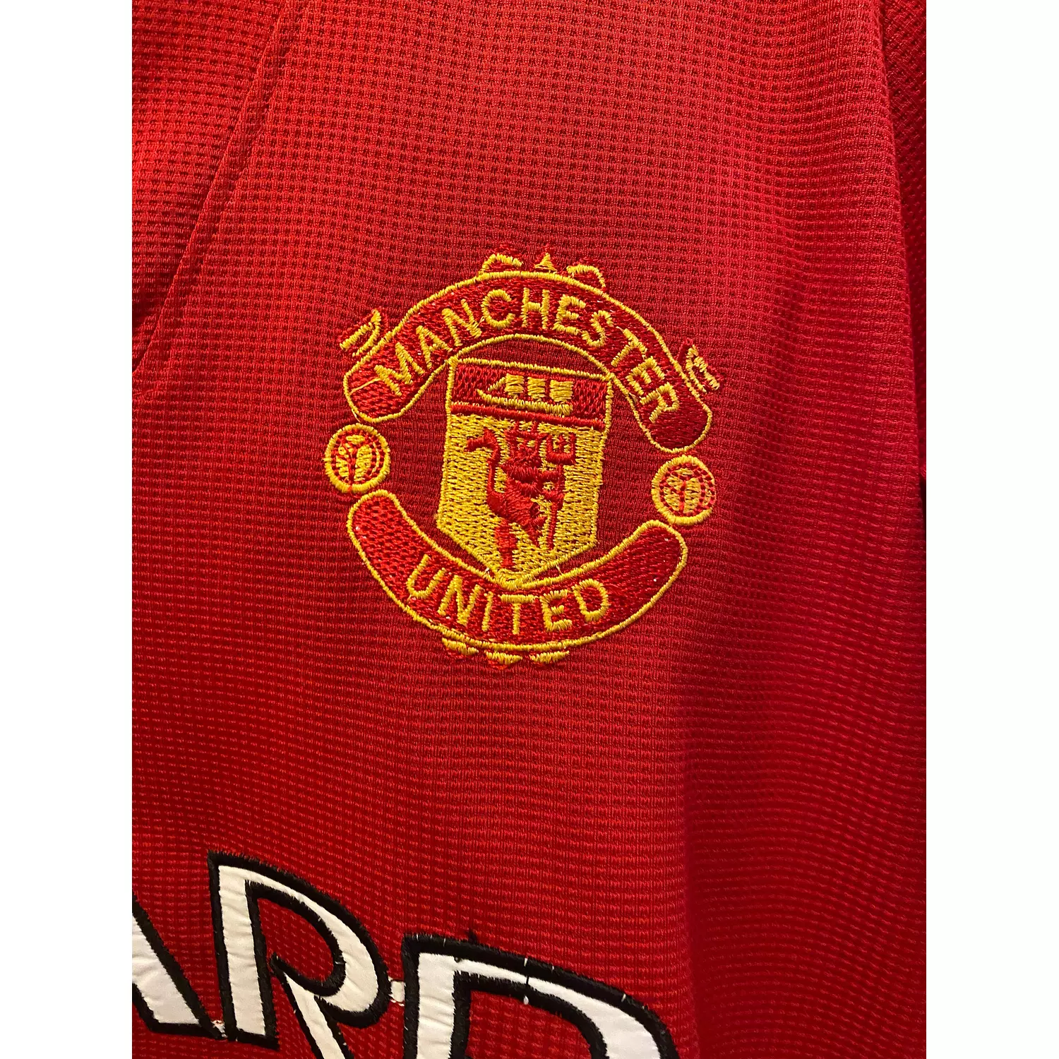 1998-1999 Man United retro kit-Long sleeve 5