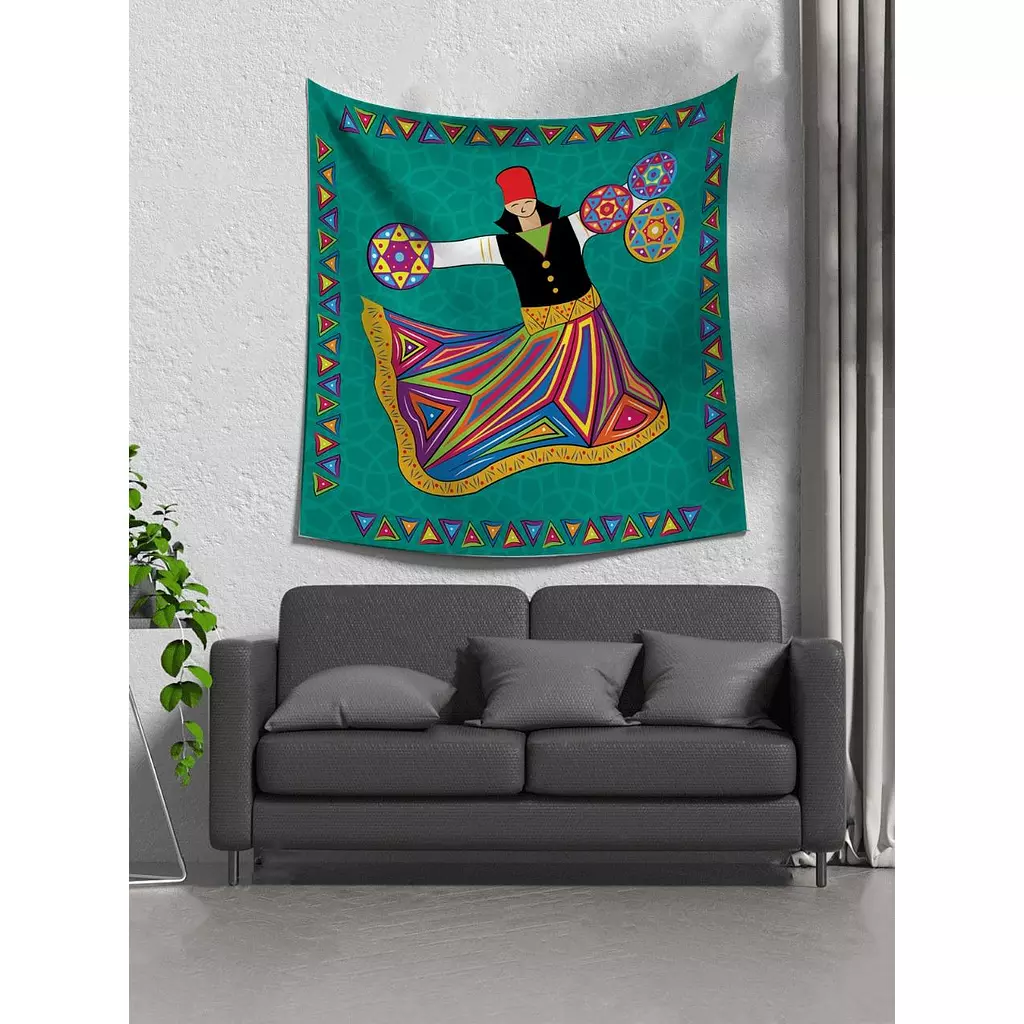 Tanoura Man Tapestry