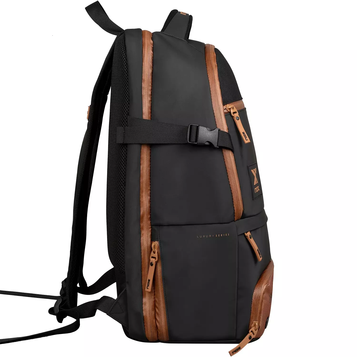 Nox Luxury Open Series Backpack 2025 - Black/Brown 2