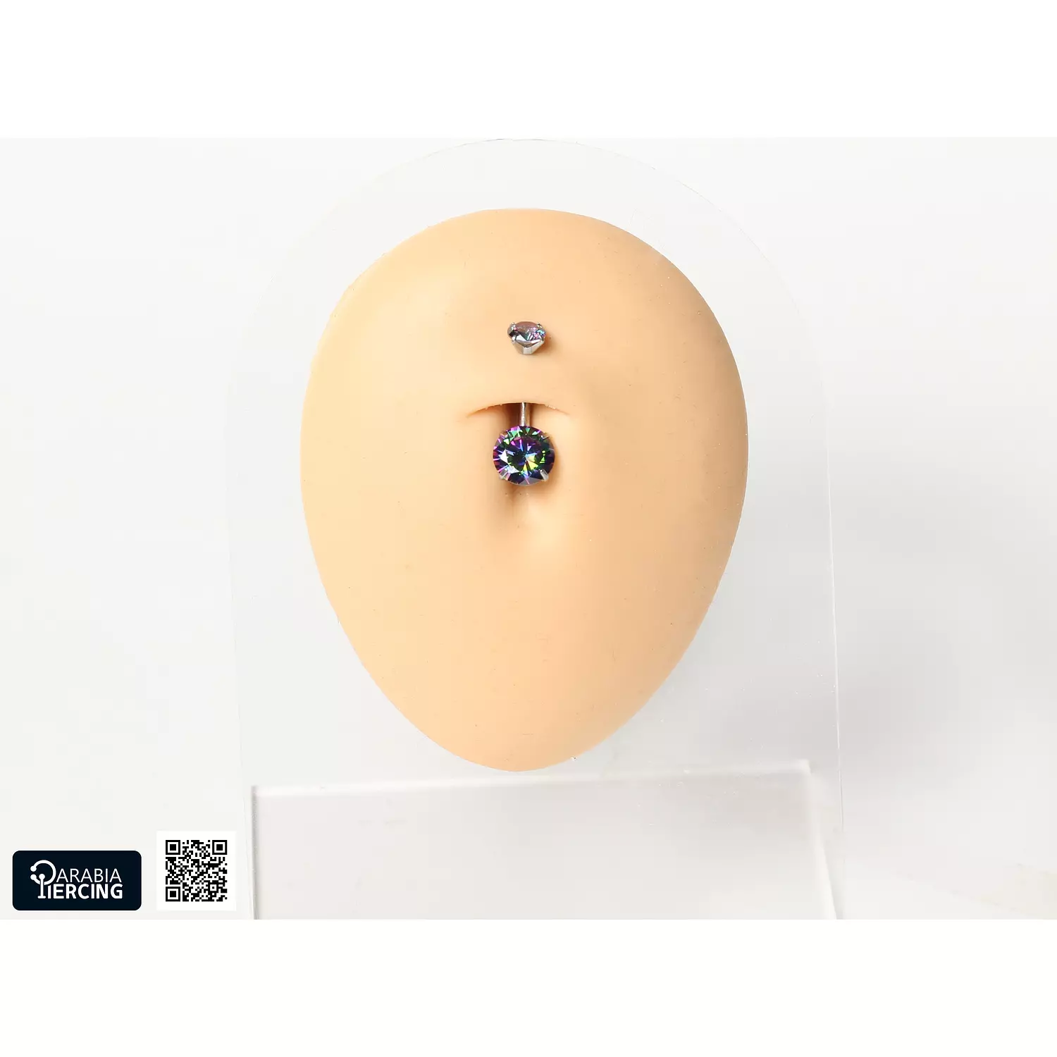 Crystal Bellybutton Ring  1