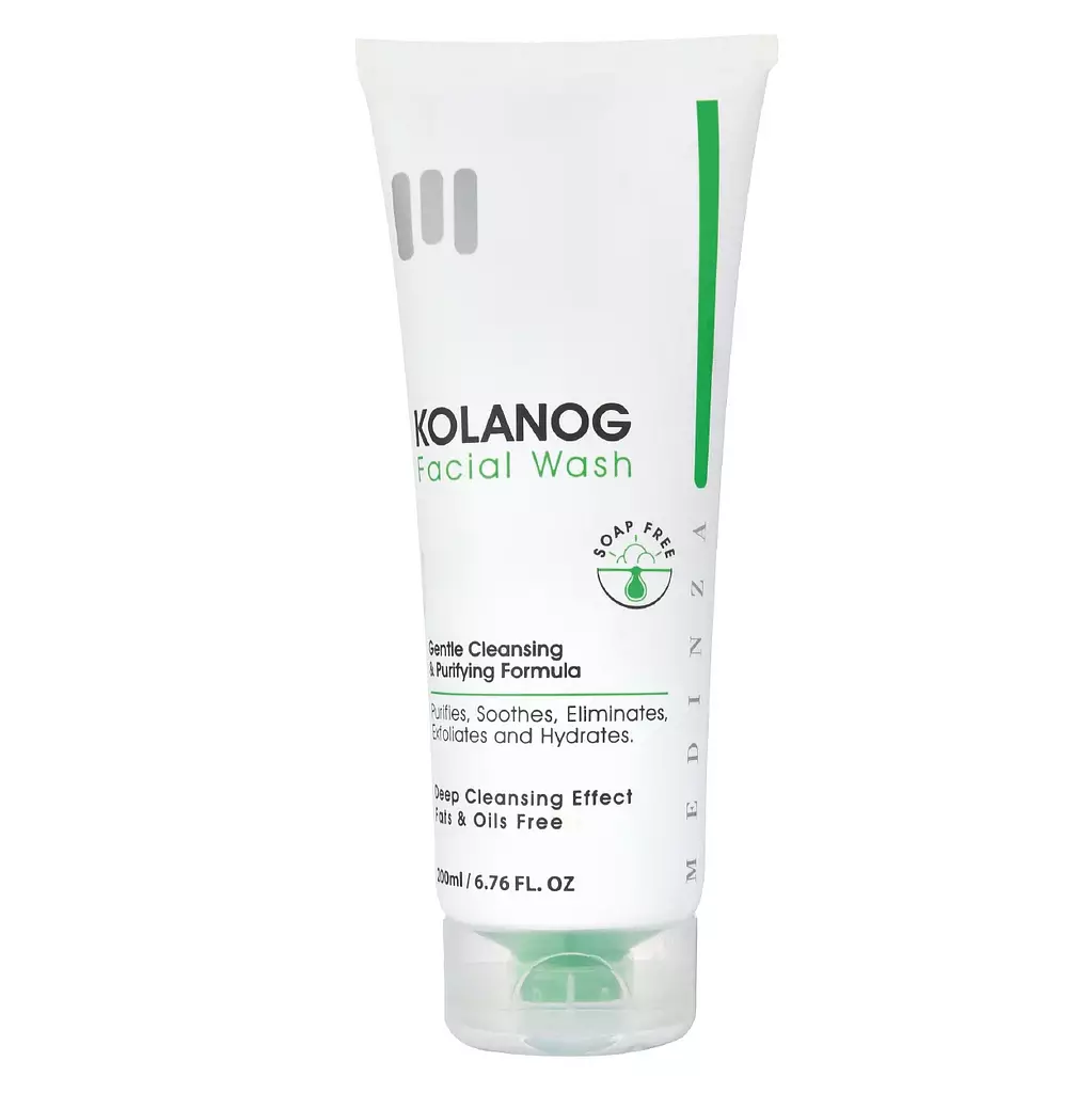 Kolanog Facial Cleanser For Oily & Combination Skin - 200 ml