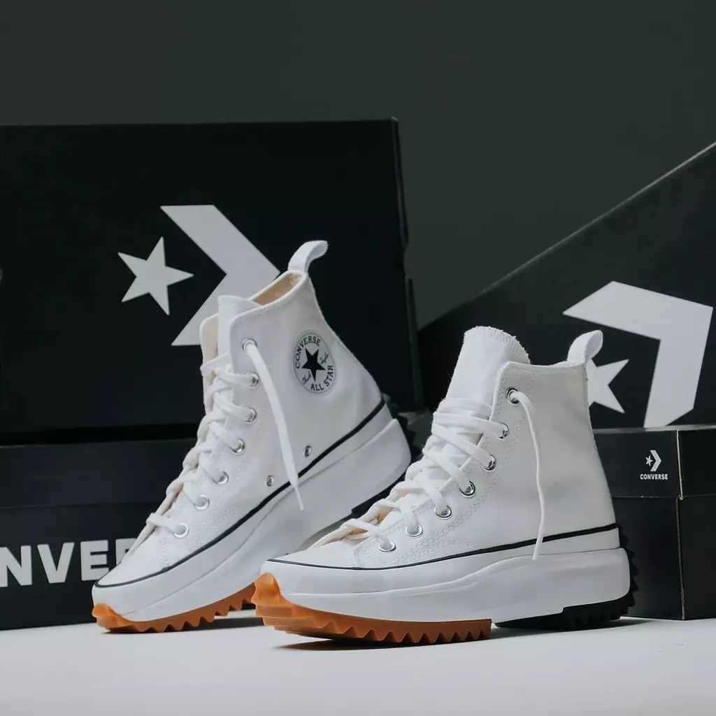 Converse Run Star Hike Hi White