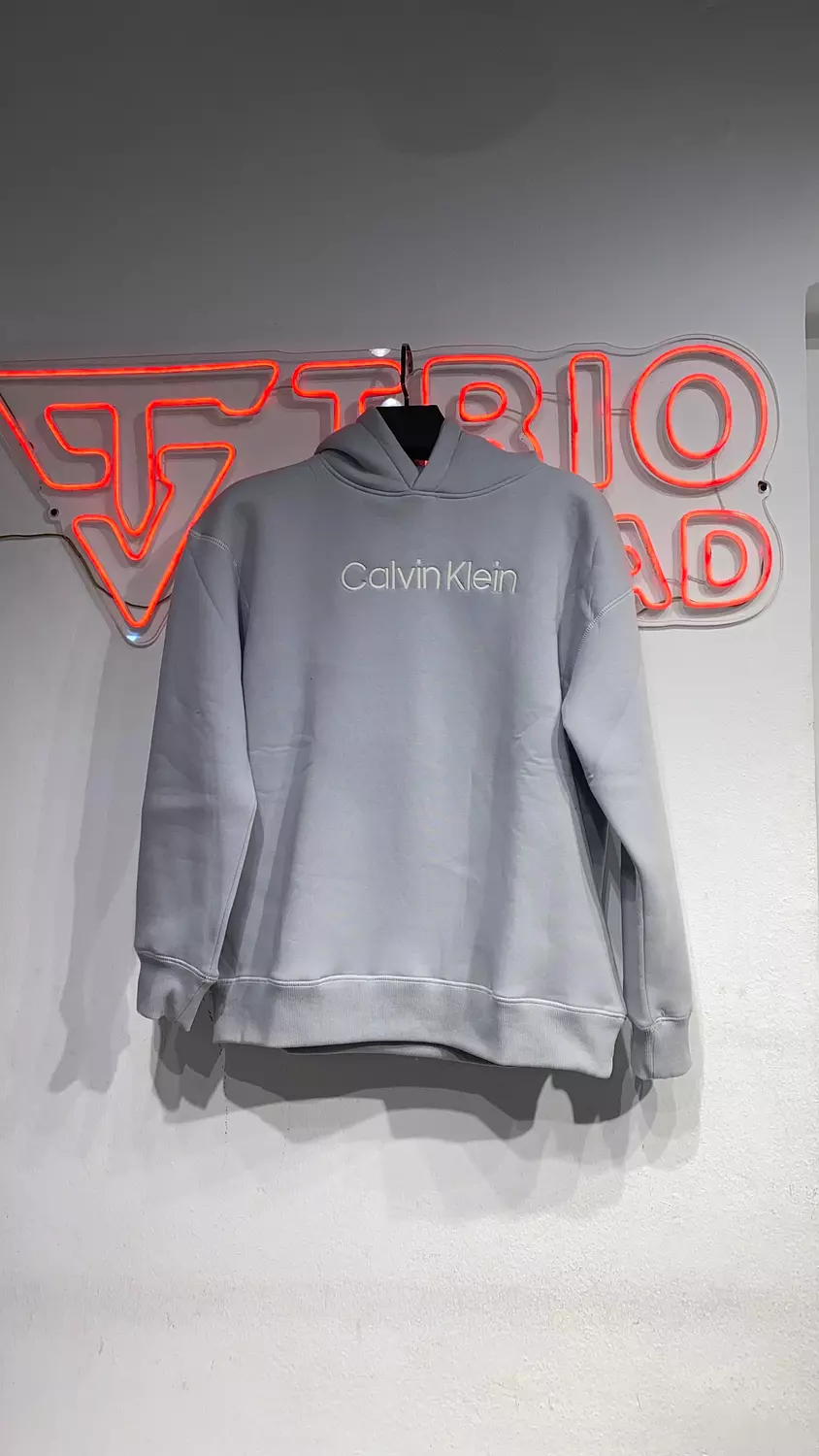 Calvin Klein grey hoodie hover image