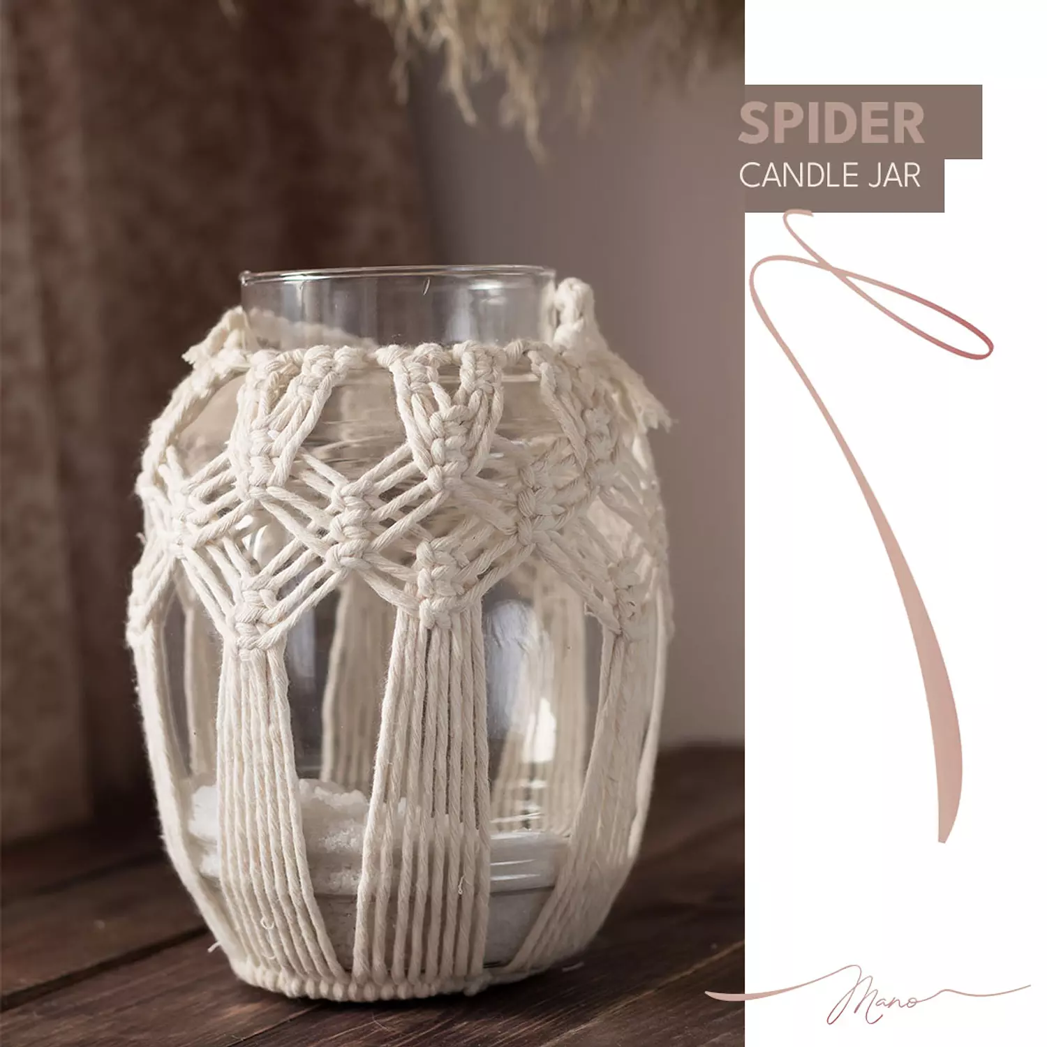 Spider Candle Jar hover image