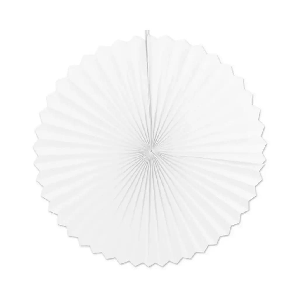 White Fan Burst