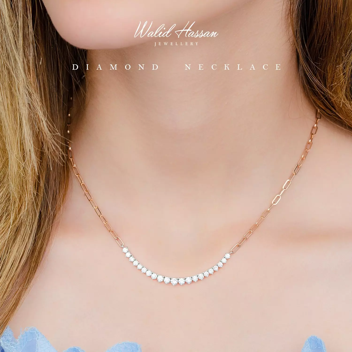 diamond necklace  hover image