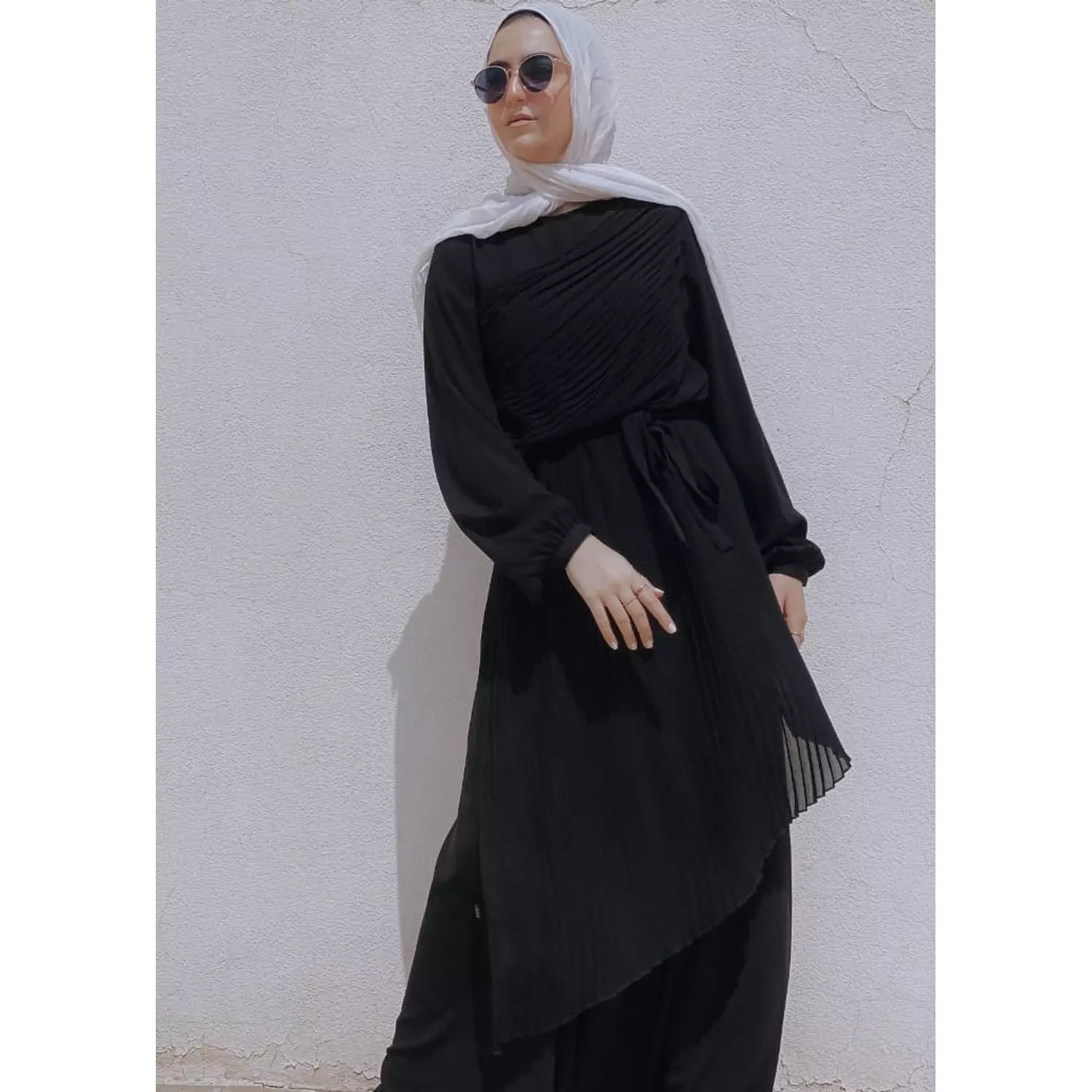 Roman Pleated Abaya 5