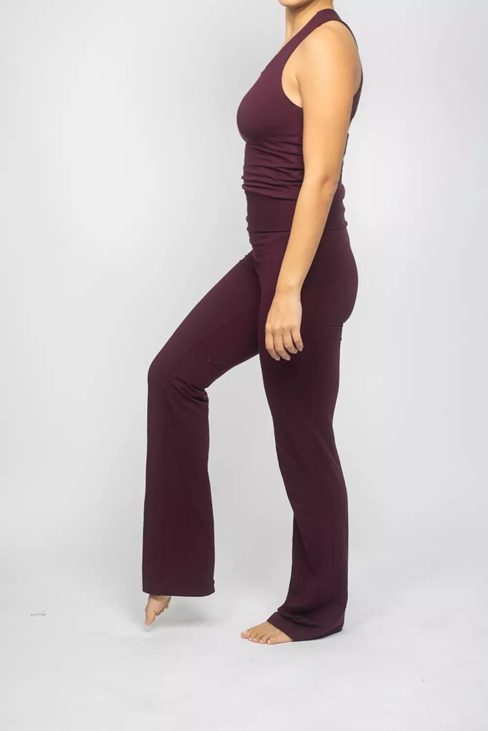 Grape Flare Pants 5