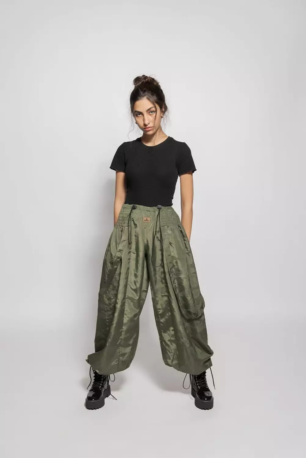 Camo Parachute Pants hover image