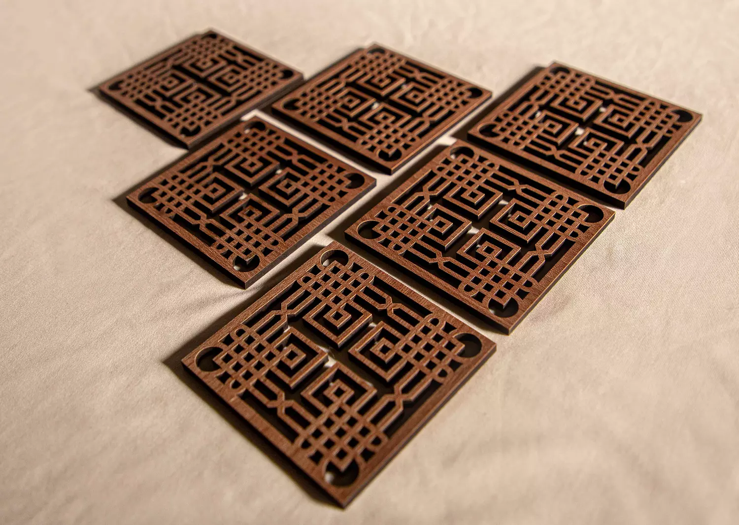 Mashrabiya Coasters 2