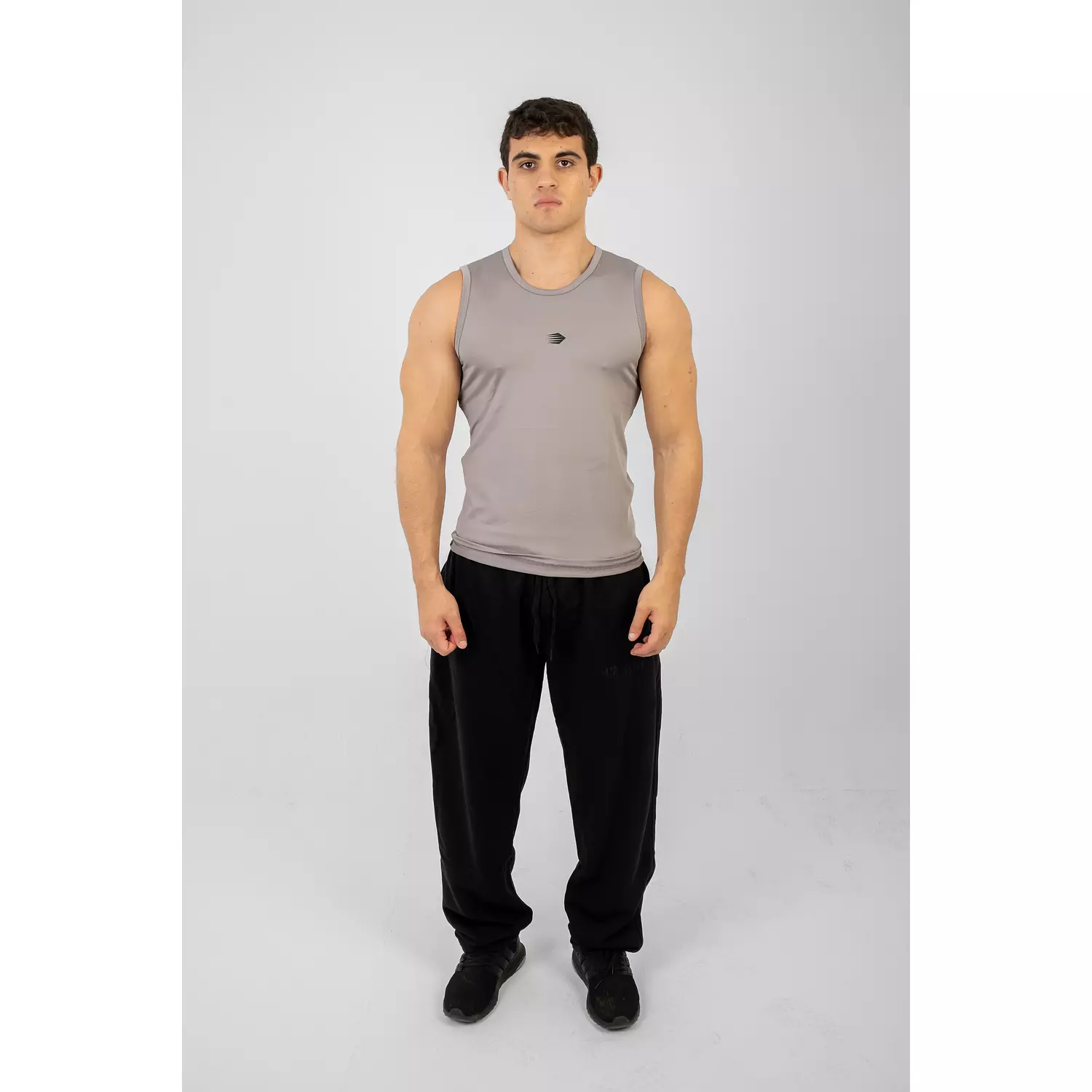 Compression Tank Top Grey  hover image