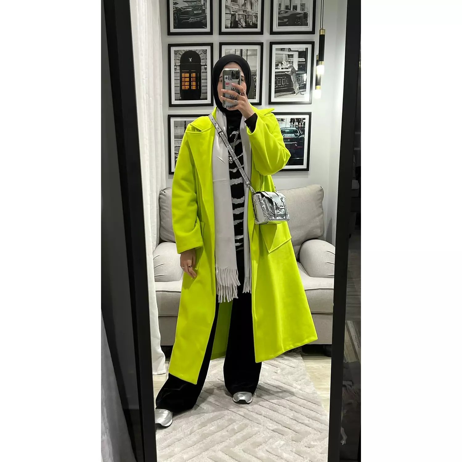 Lime Goukh Coat -2nd-img