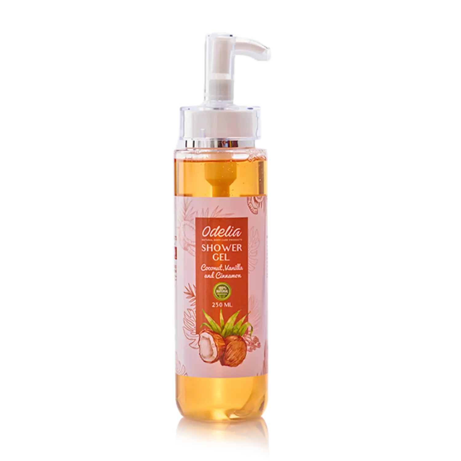 Vanilla, Coconut, and Cinnamon Shower Gel - 250 ml hover image