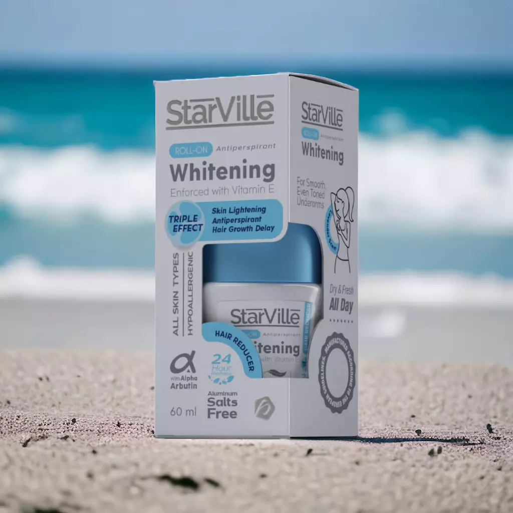 Starville Whitening Roll-On Hair Reducer - 60 ml