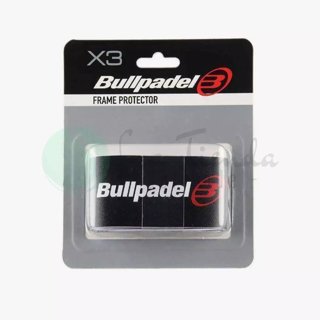 Bullpadel Wide Protector - Black (pack of 3)