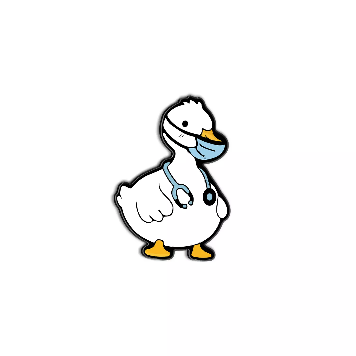Duck with Mask🦆 hover image