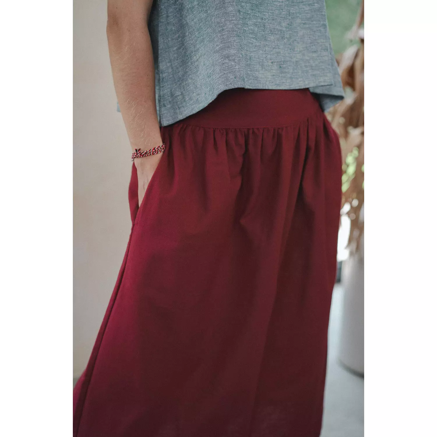 Lana Skirt Linen Cotton Blend    5