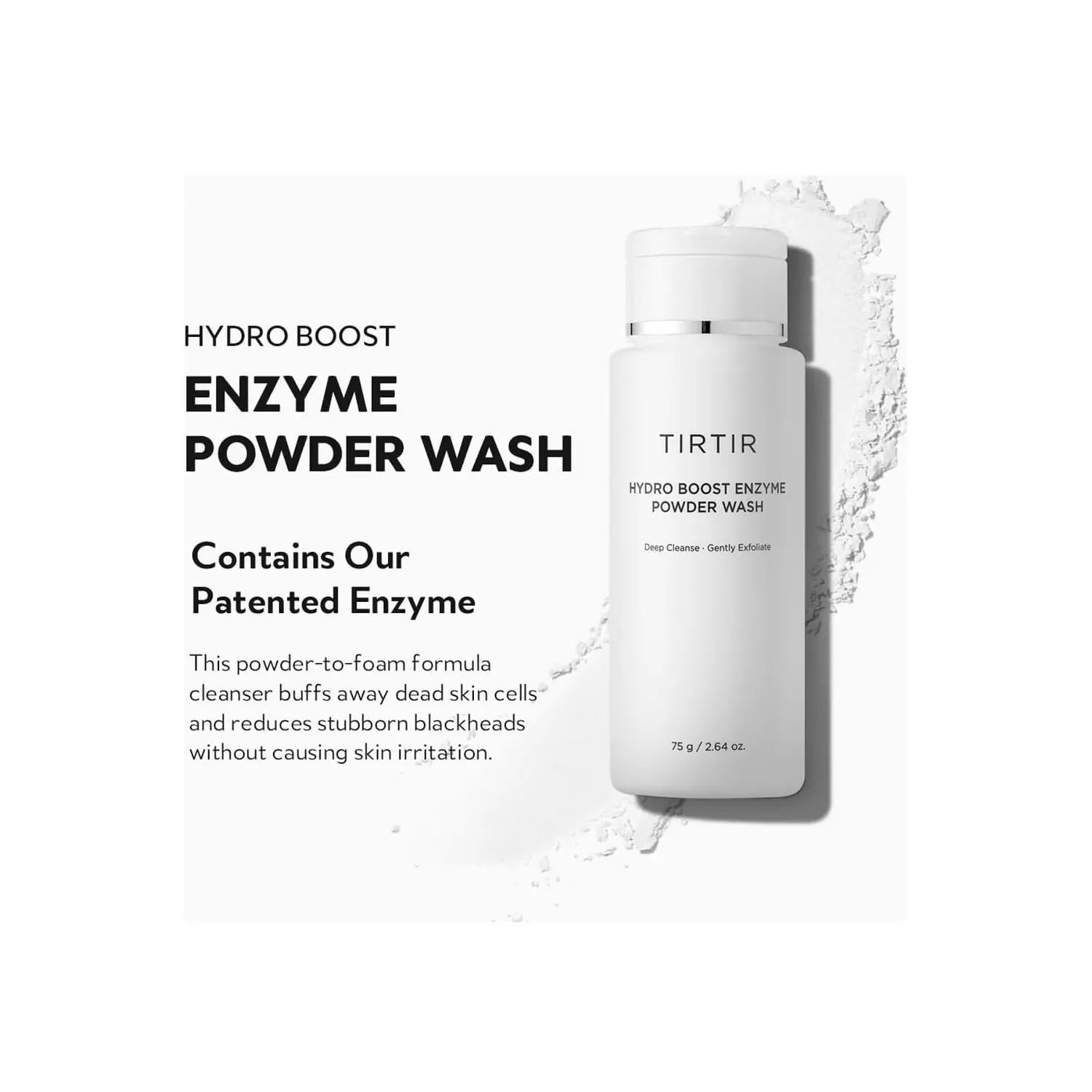 TIRTIR - Hydro Boost Enzyme Cleansing Powder  3