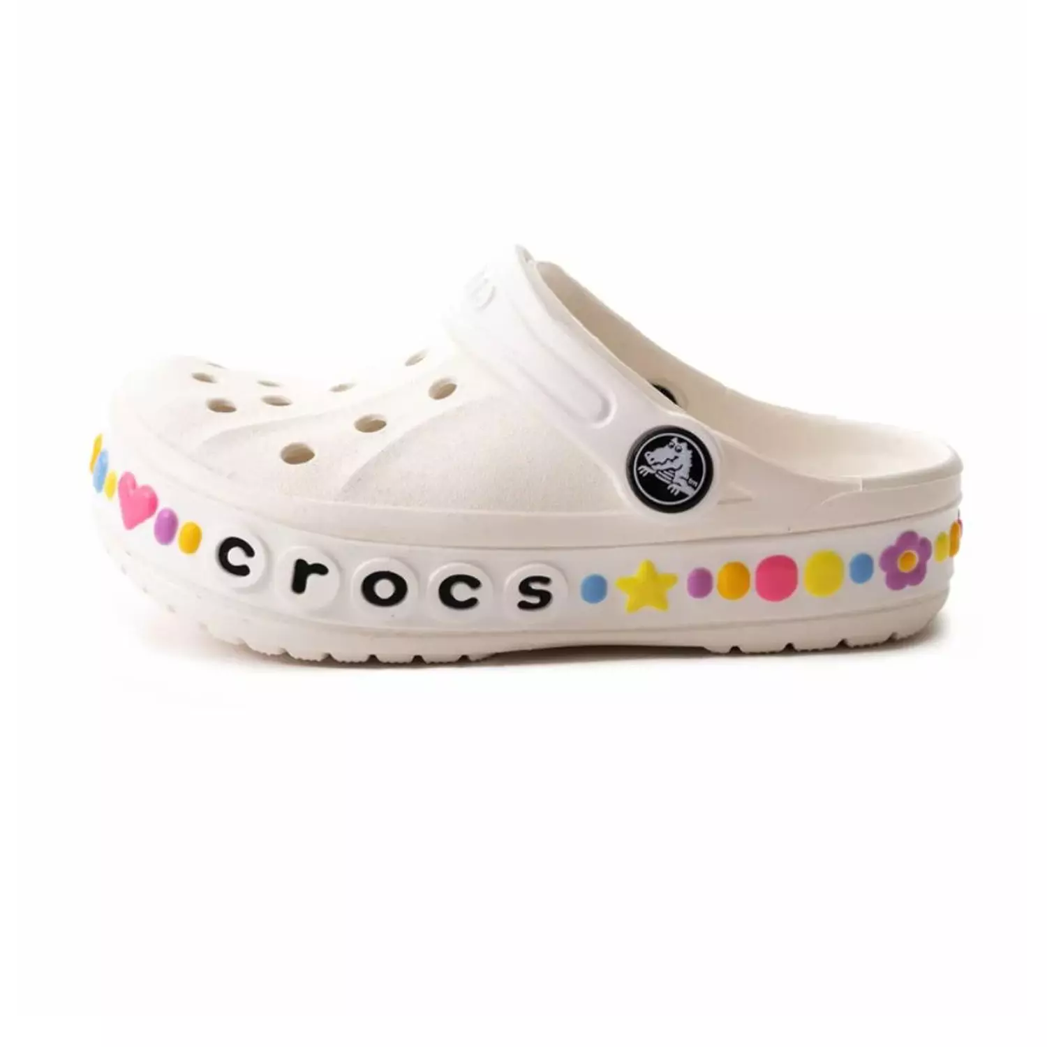 Bayaband Hearts Clog-White 1