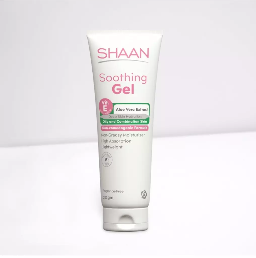 Shaan Soothing Face and Body Moisturizer Gel - 200 gm