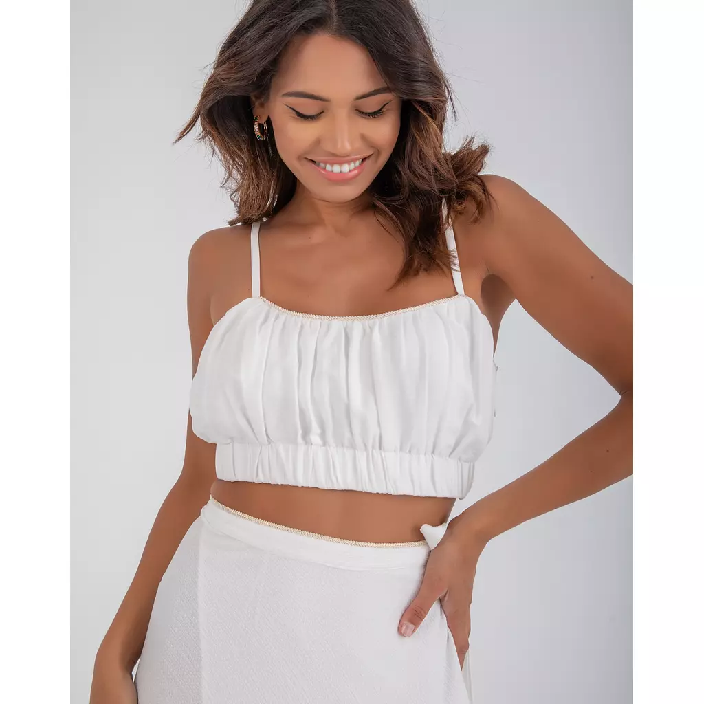 the GAZOU cropped top