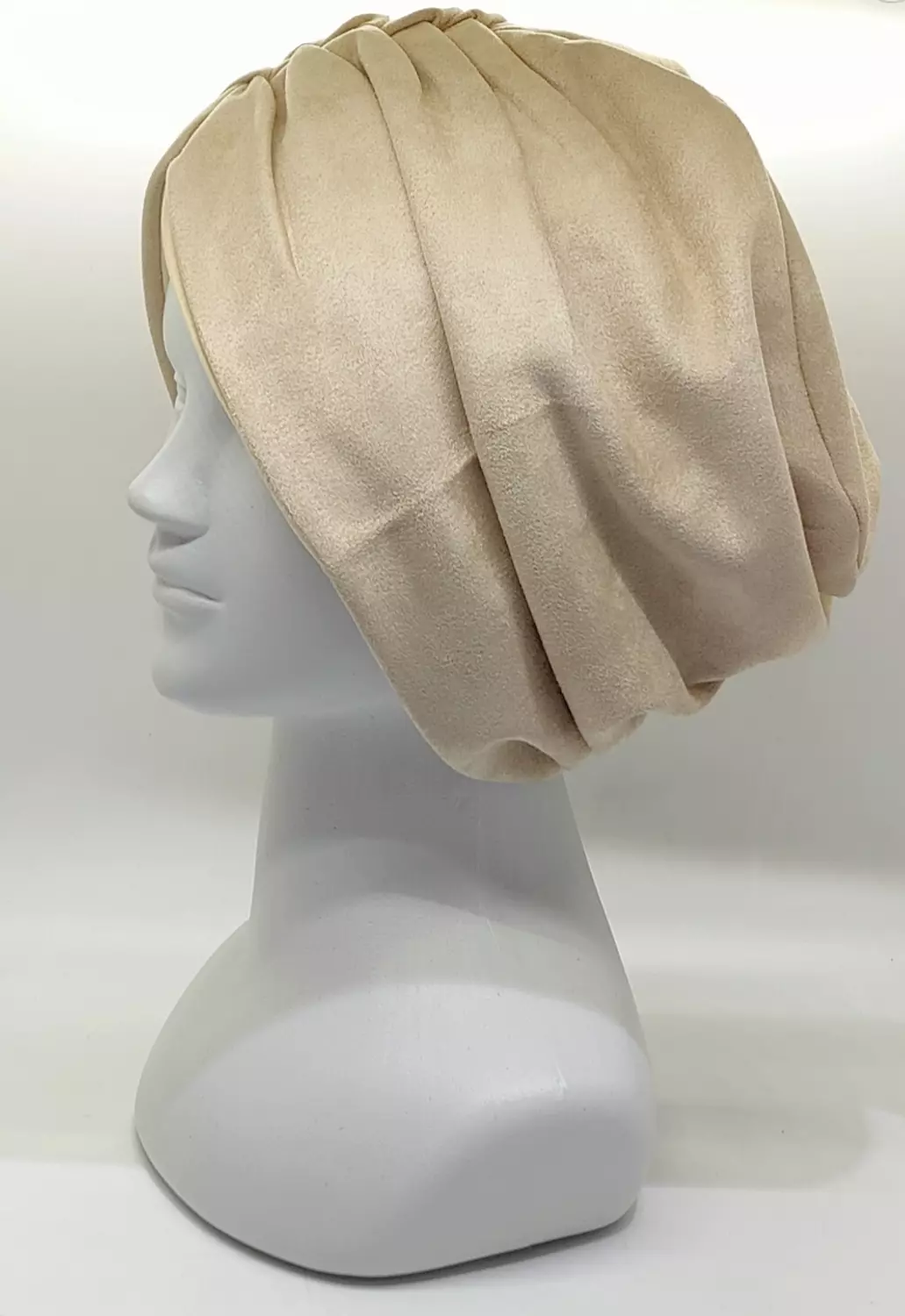 Turban-Suede-Beige hover image