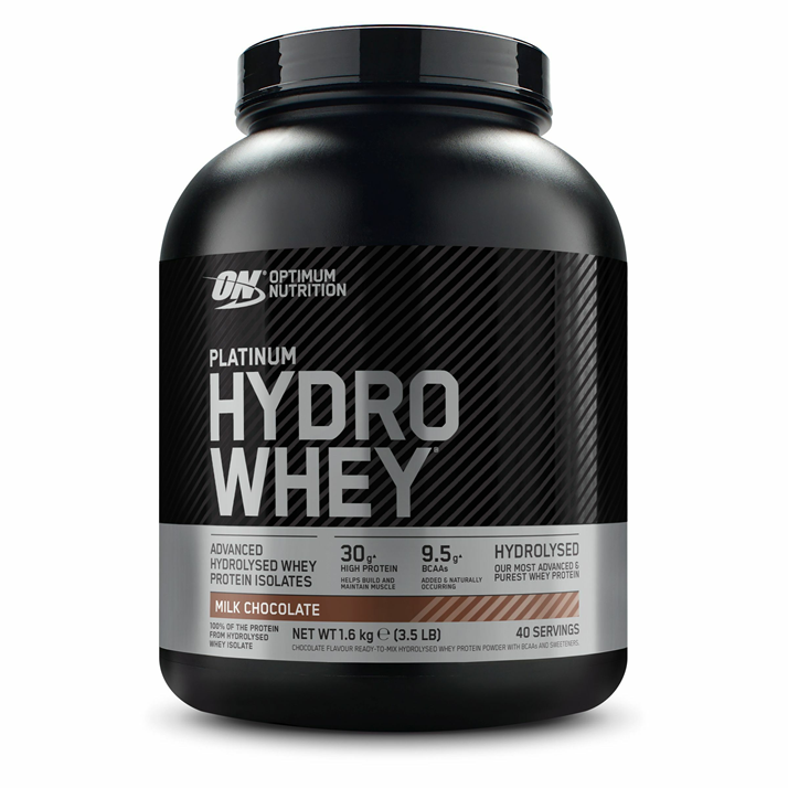 Optimum Nutrition Platinum Hydro Whey-40Serv.-1.59KG-Turbo Chocolate