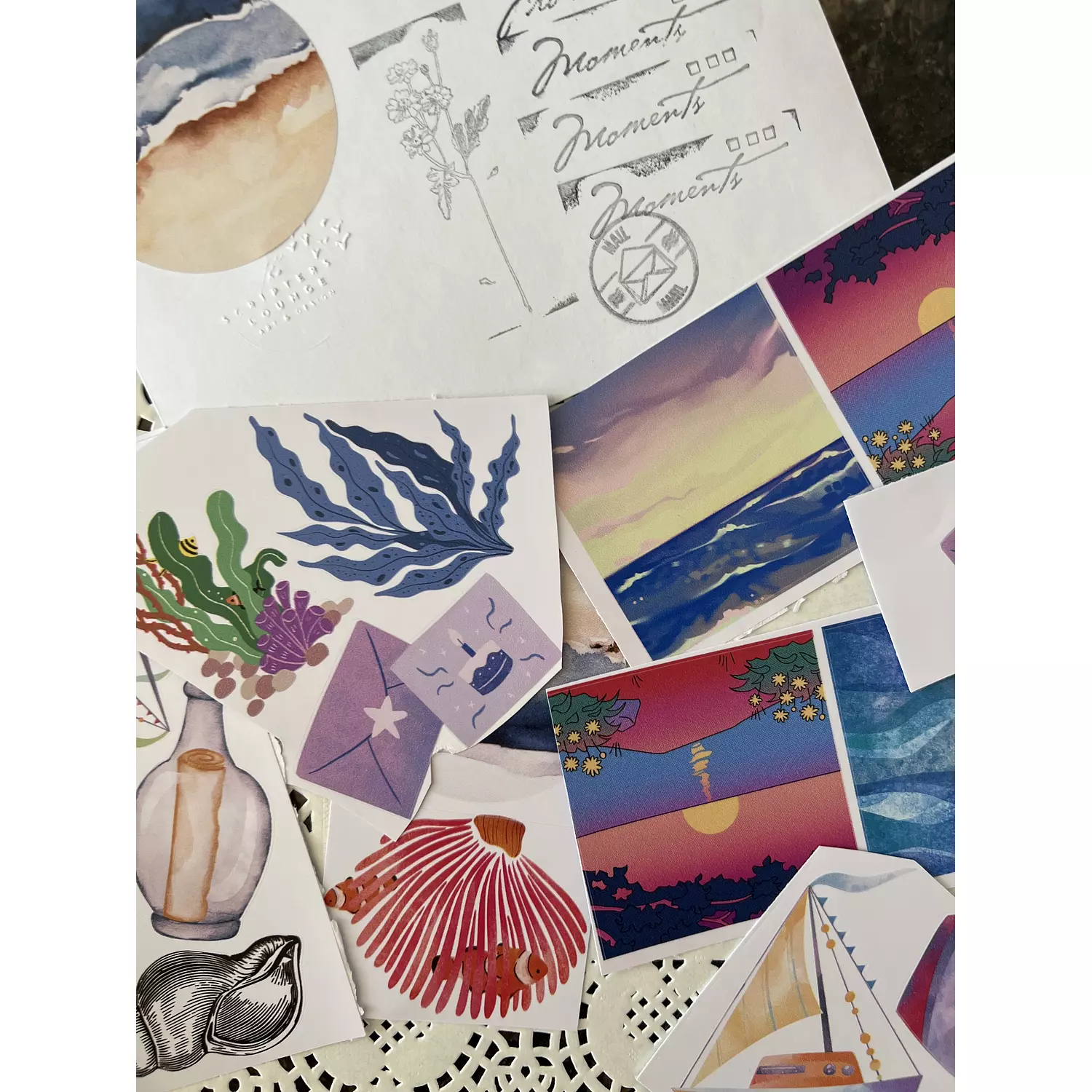 Oceans Stickers Pack  1