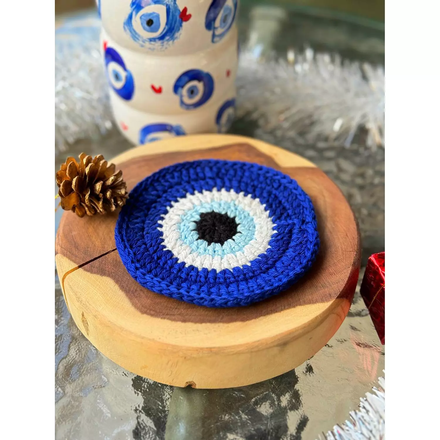 Evil eye crochet coaster-2nd-img