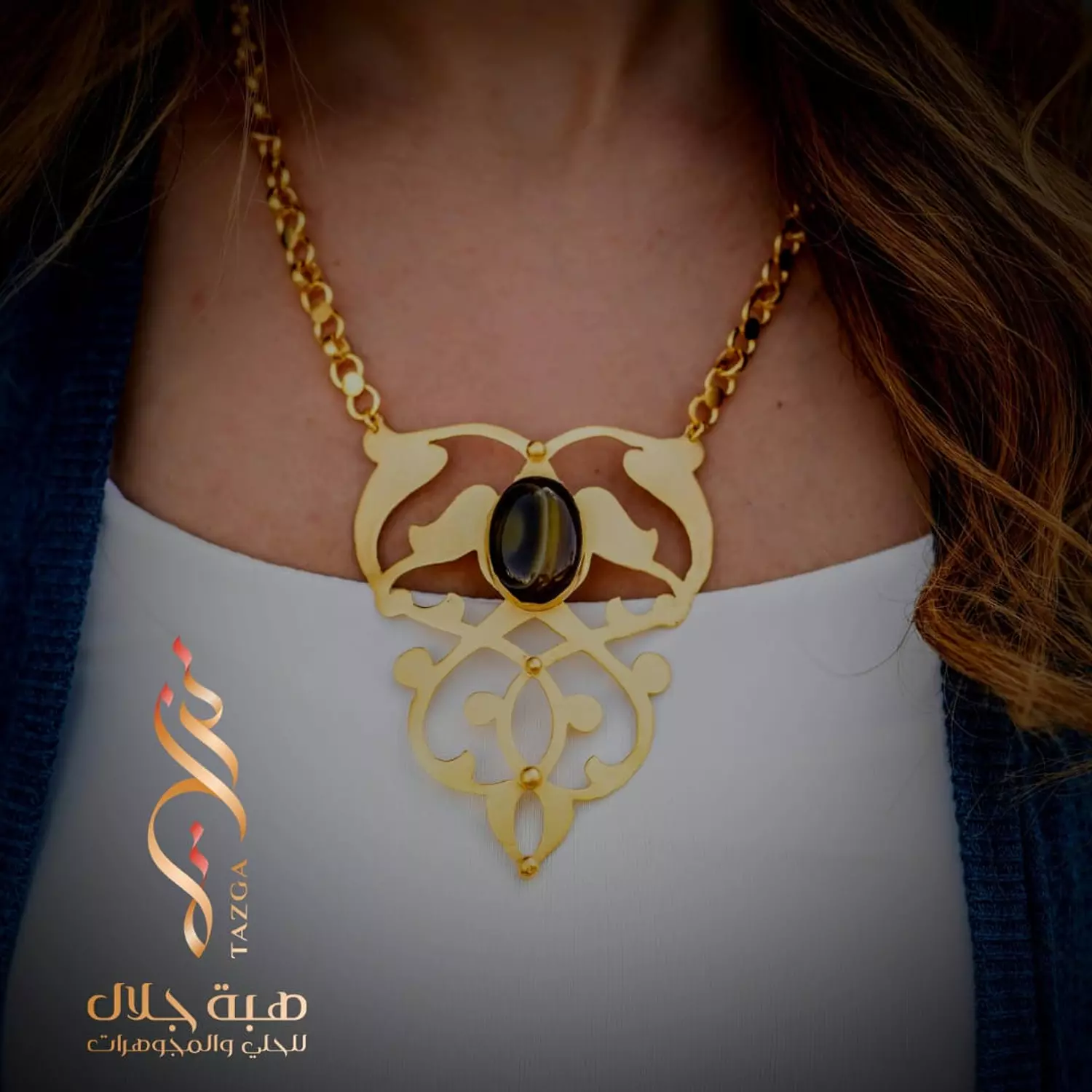  Islamic-designed necklace hover image