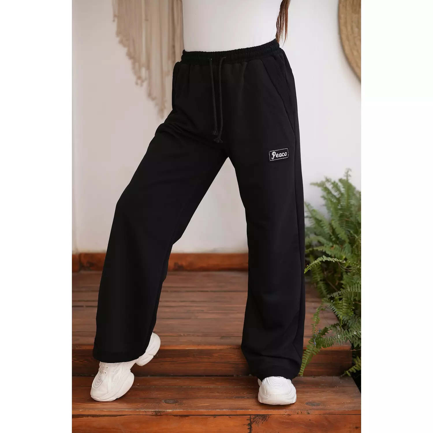 Unisex summer melton pants  hover image