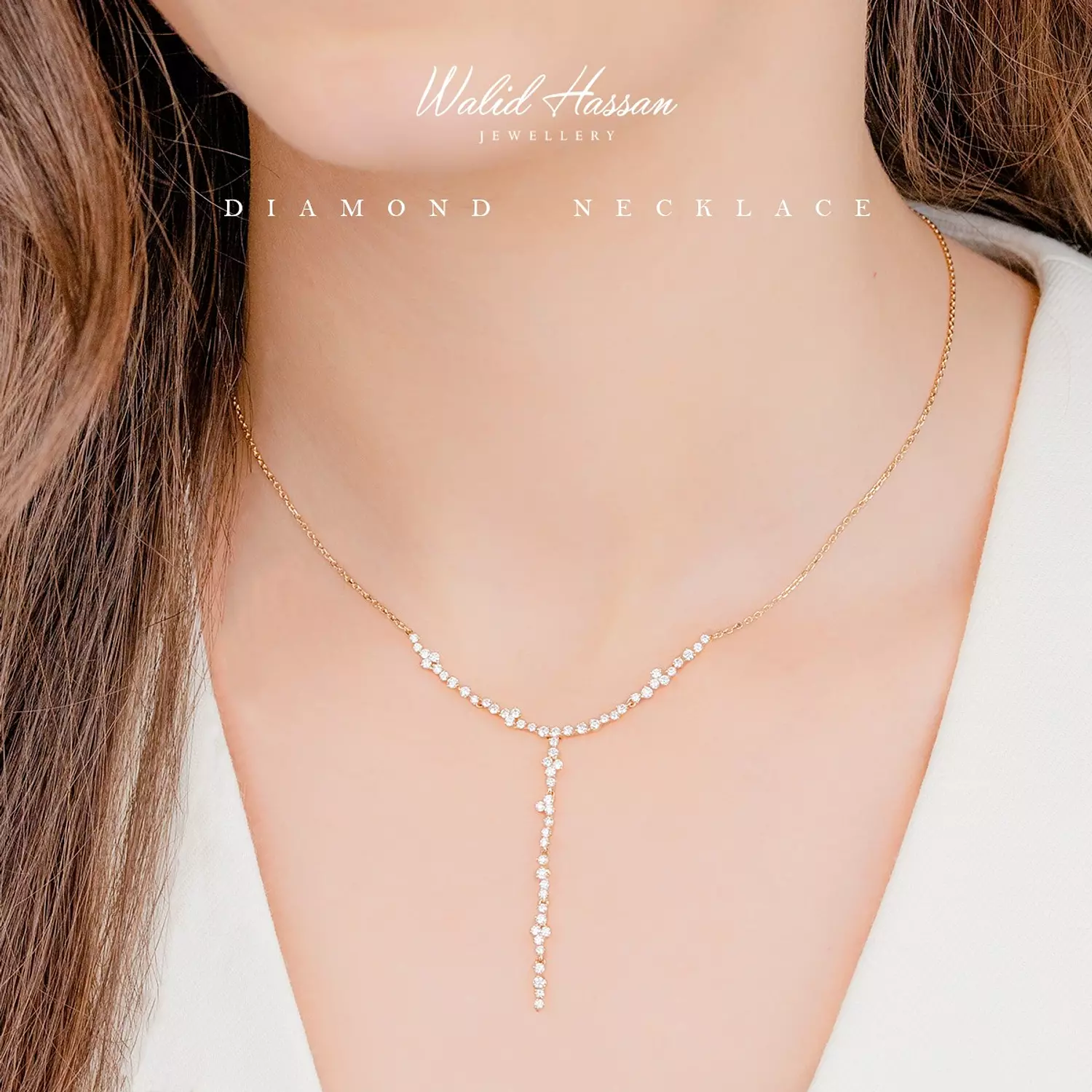 diamond necklace hover image