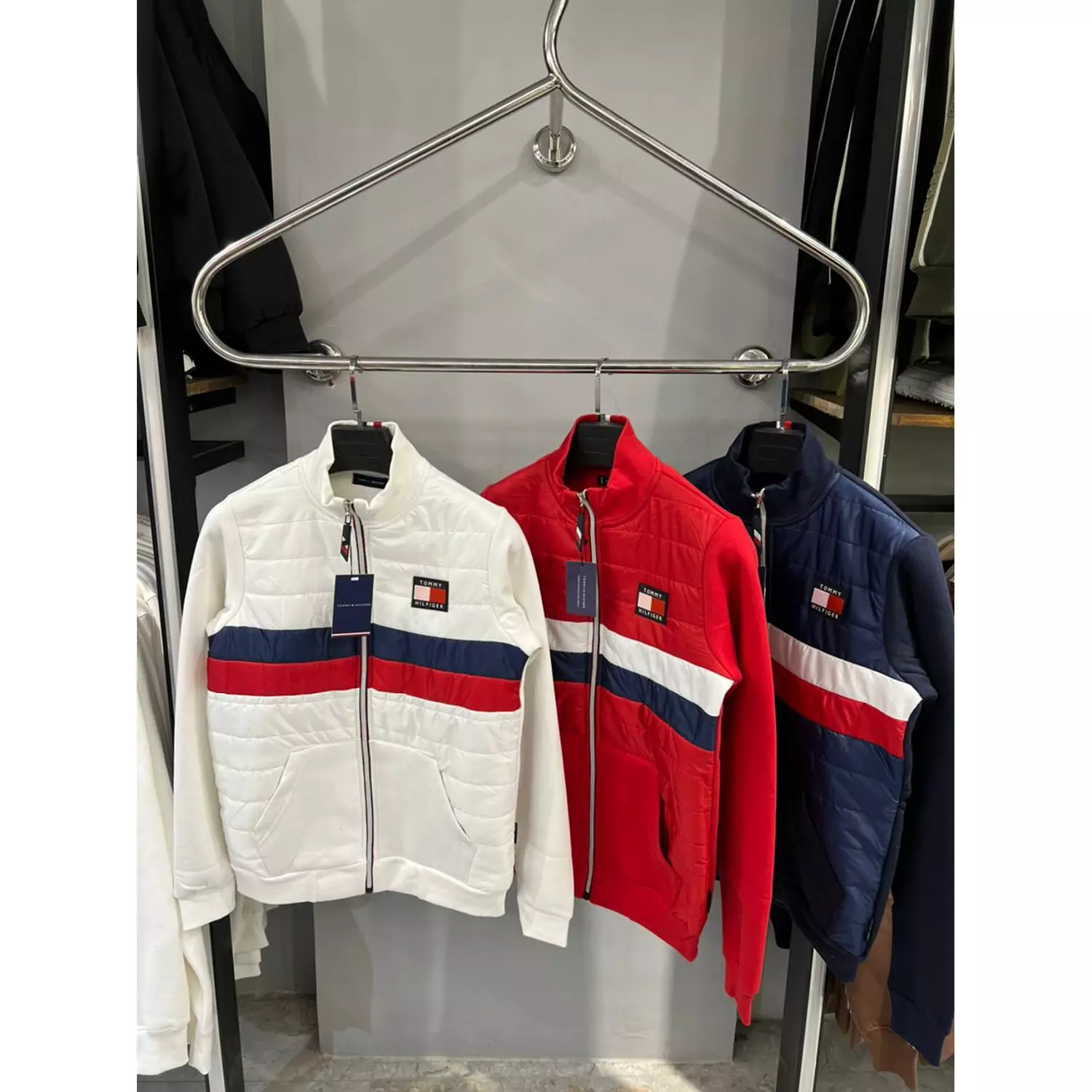 TOMMY HILFIGER JACKET ( waterproof - cotton ) 7