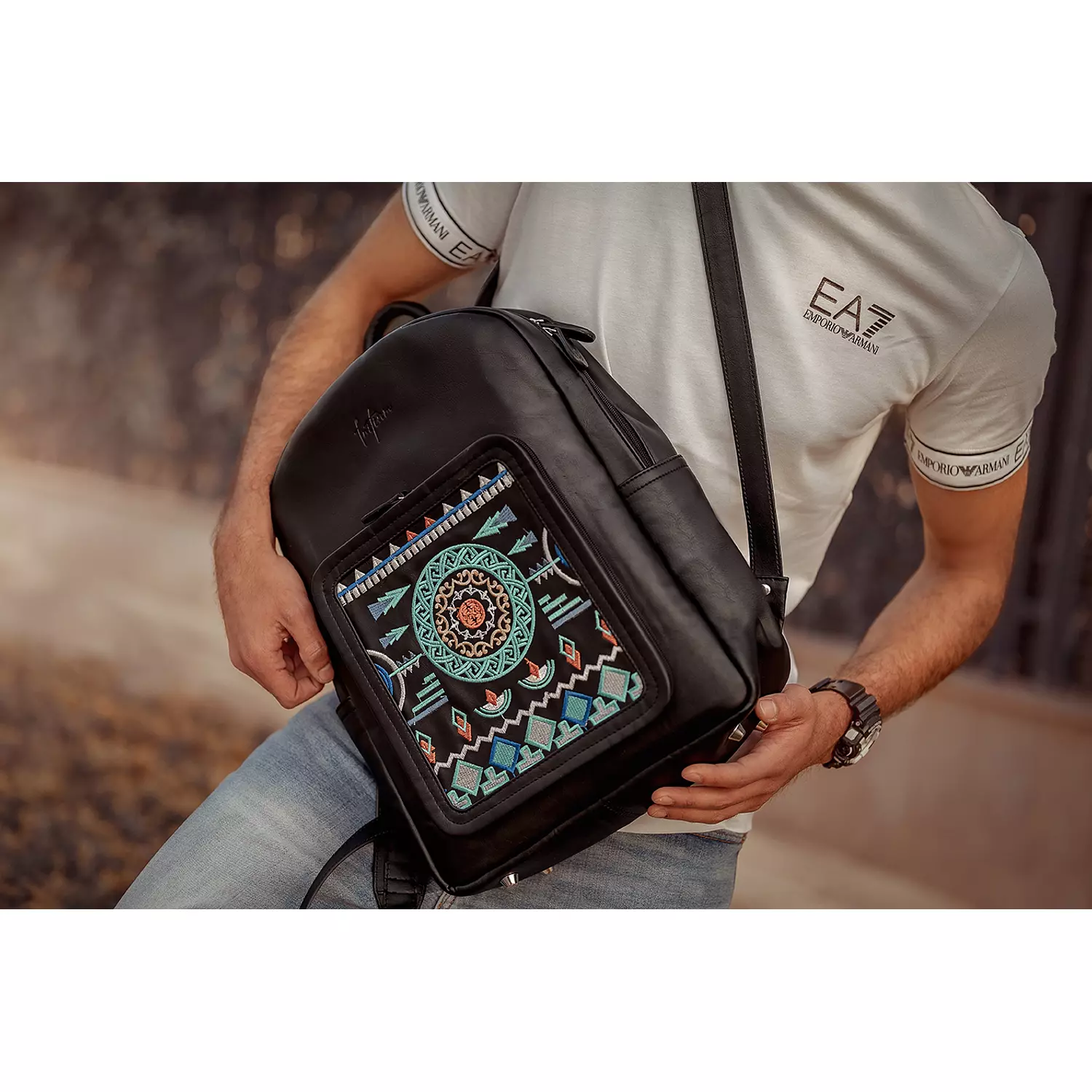 Backpack Laptop – Changeable Black 11