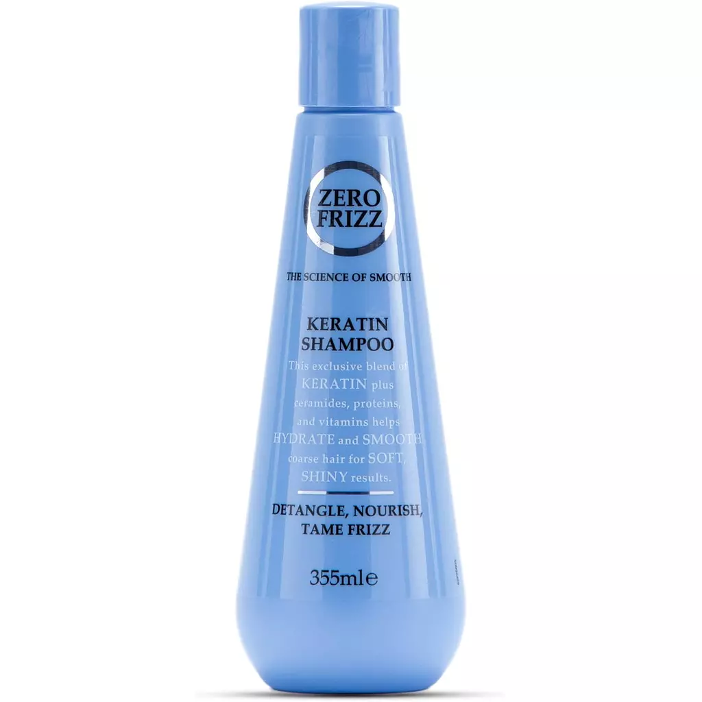 ZERO FRIZZ KERATIN SMOOTHING SHAMPOO 355 ML  