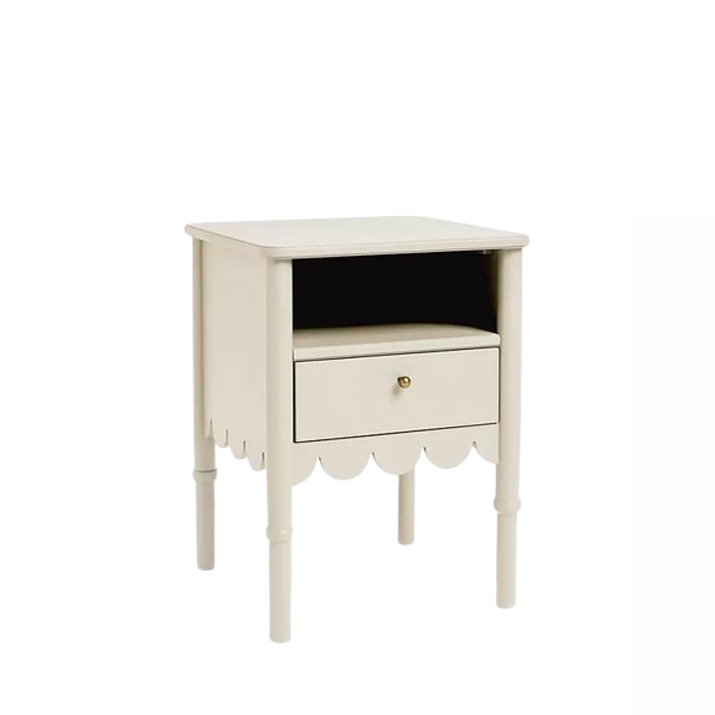 Fringed Nightstand 