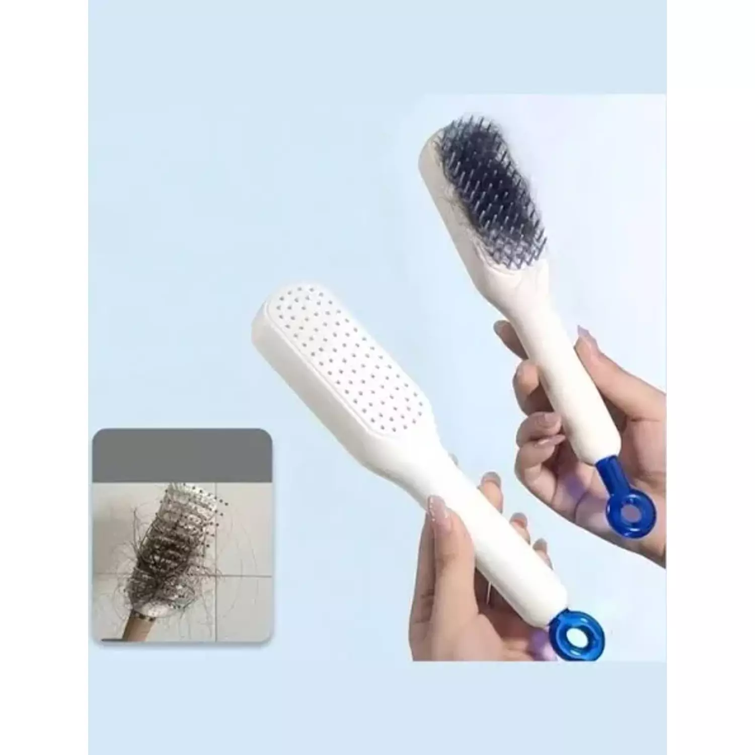 Hair Brush - Easy to Clean  1