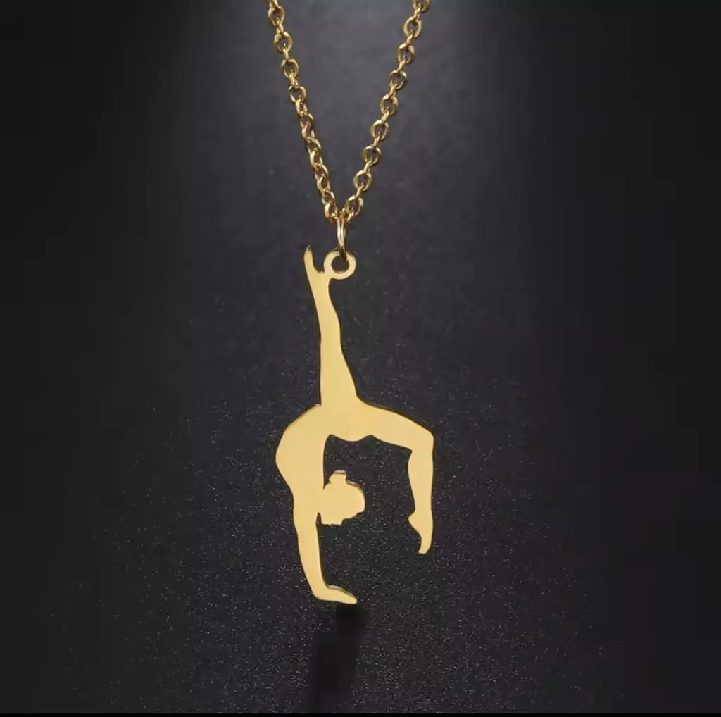 Necklace | Gymnast | Golden