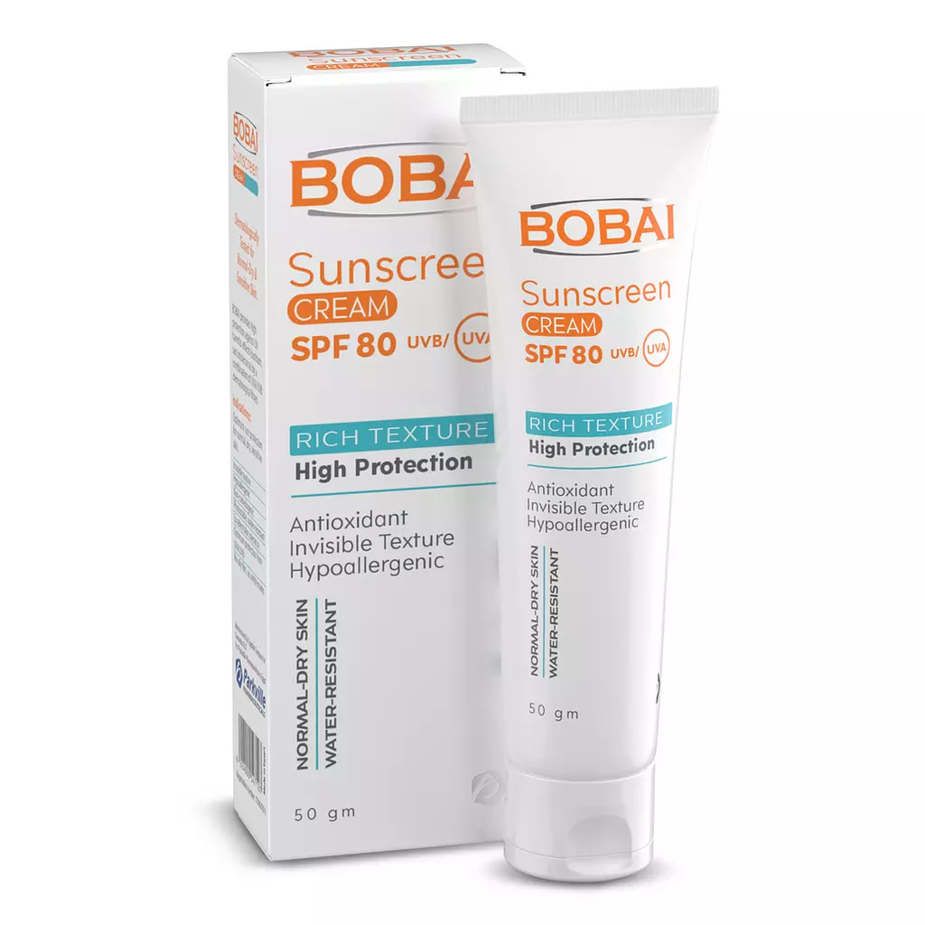 Bobai Sunscreen Cream 80+ SPF - 50 gm 