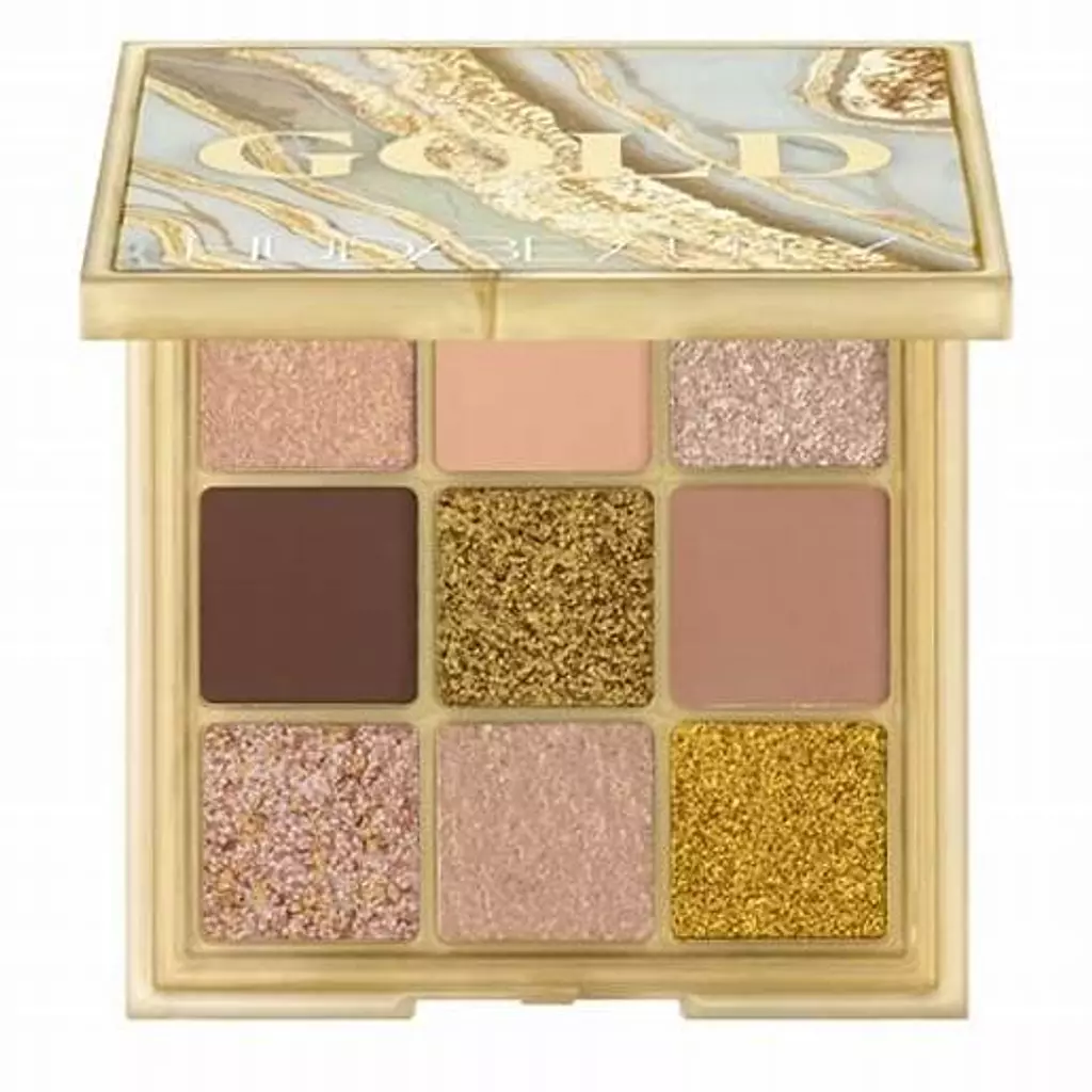 GOLD OBSESSIONS  EYESHADOW PALETTE | HUDA BEAUTY