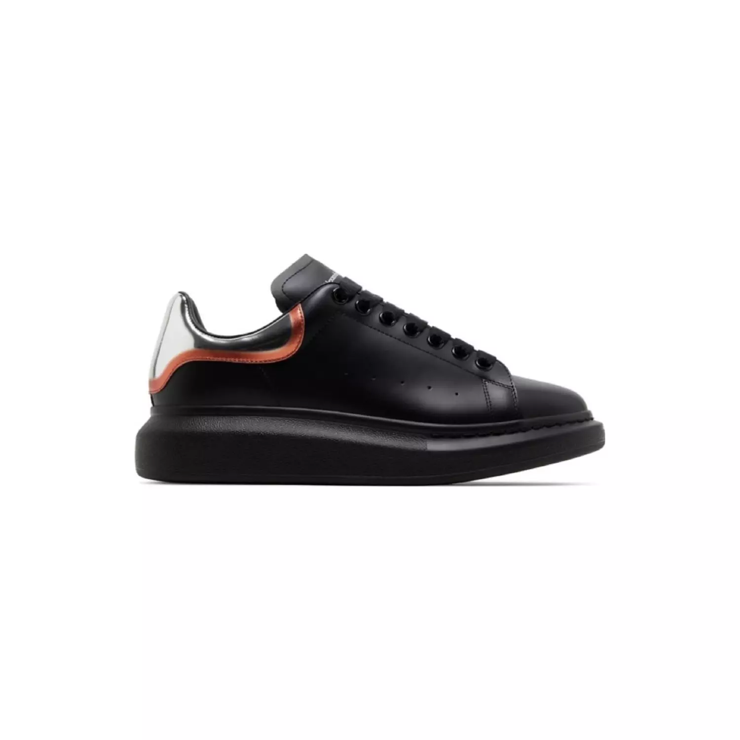 Alexander McQueen Oversized Sneaker 'Black Silver Welsh Red' hover image