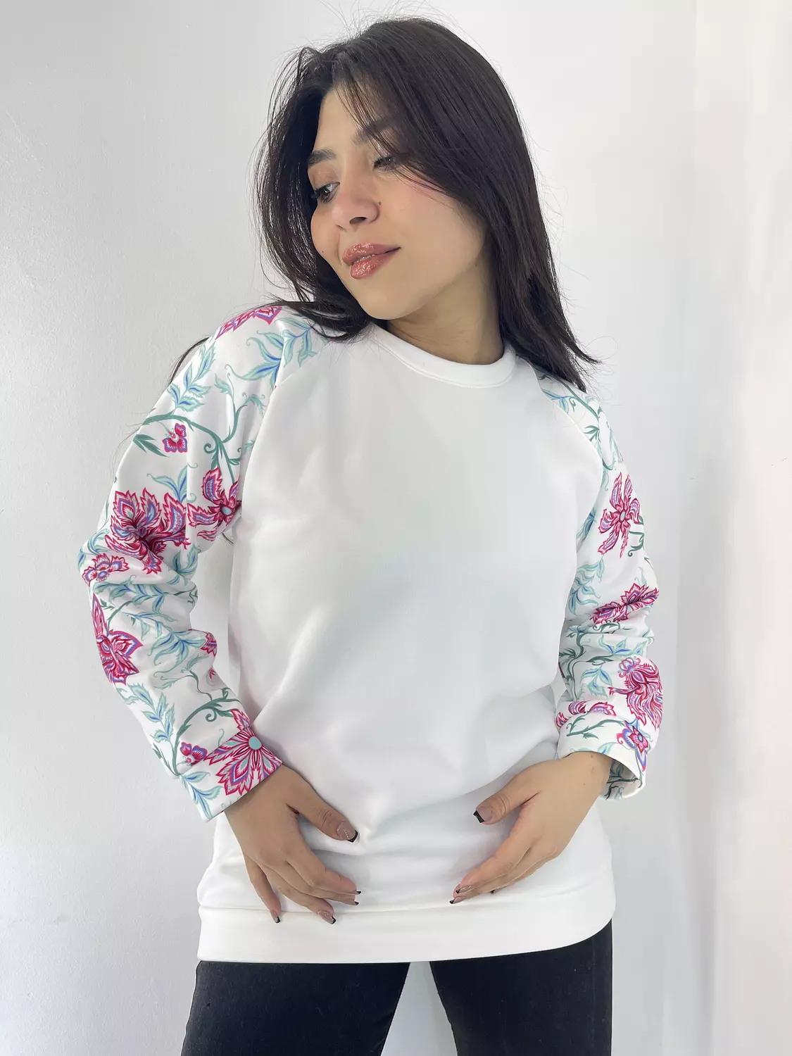 Printed sweatshirt  6